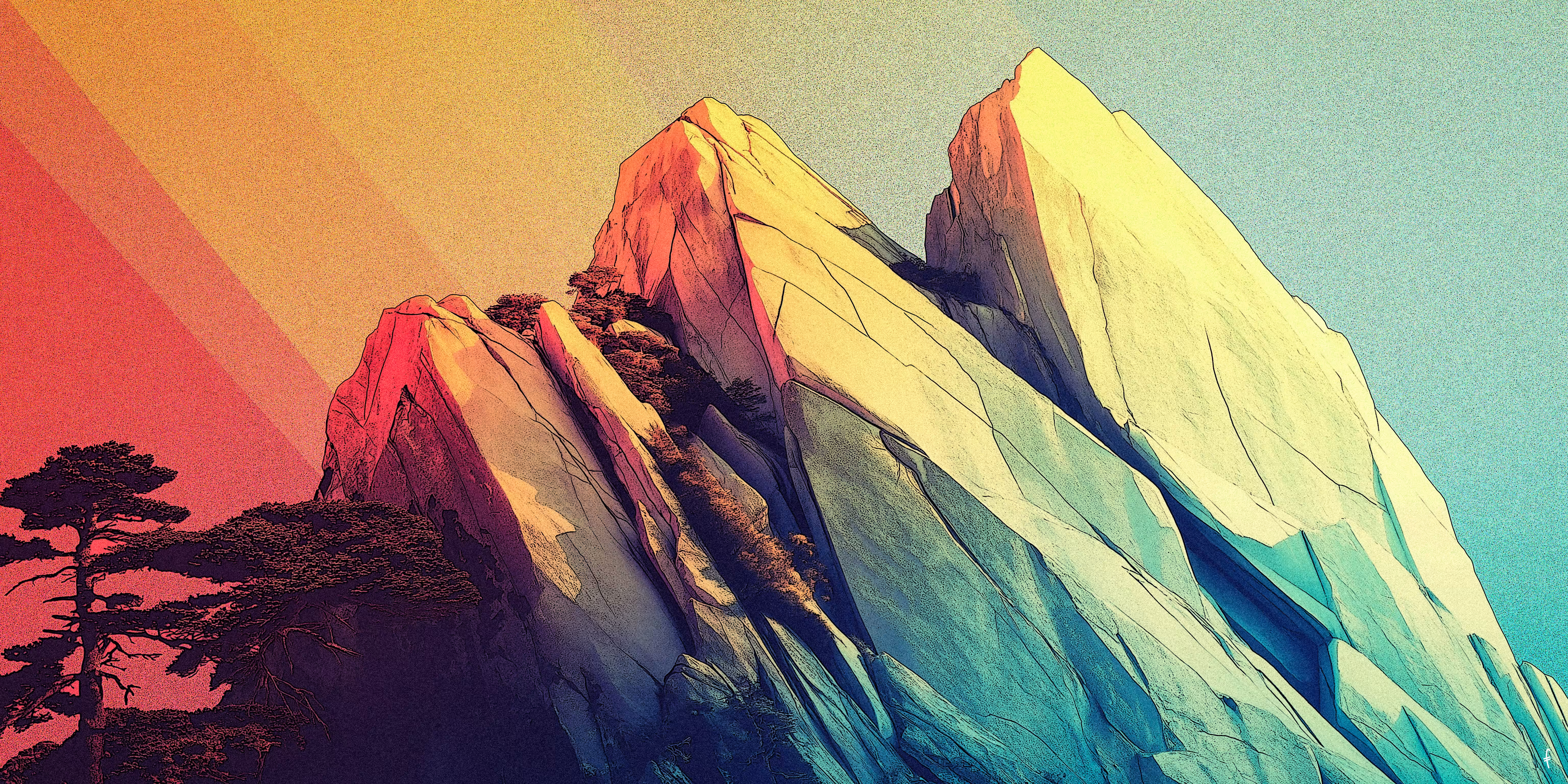 Triptych Dawn