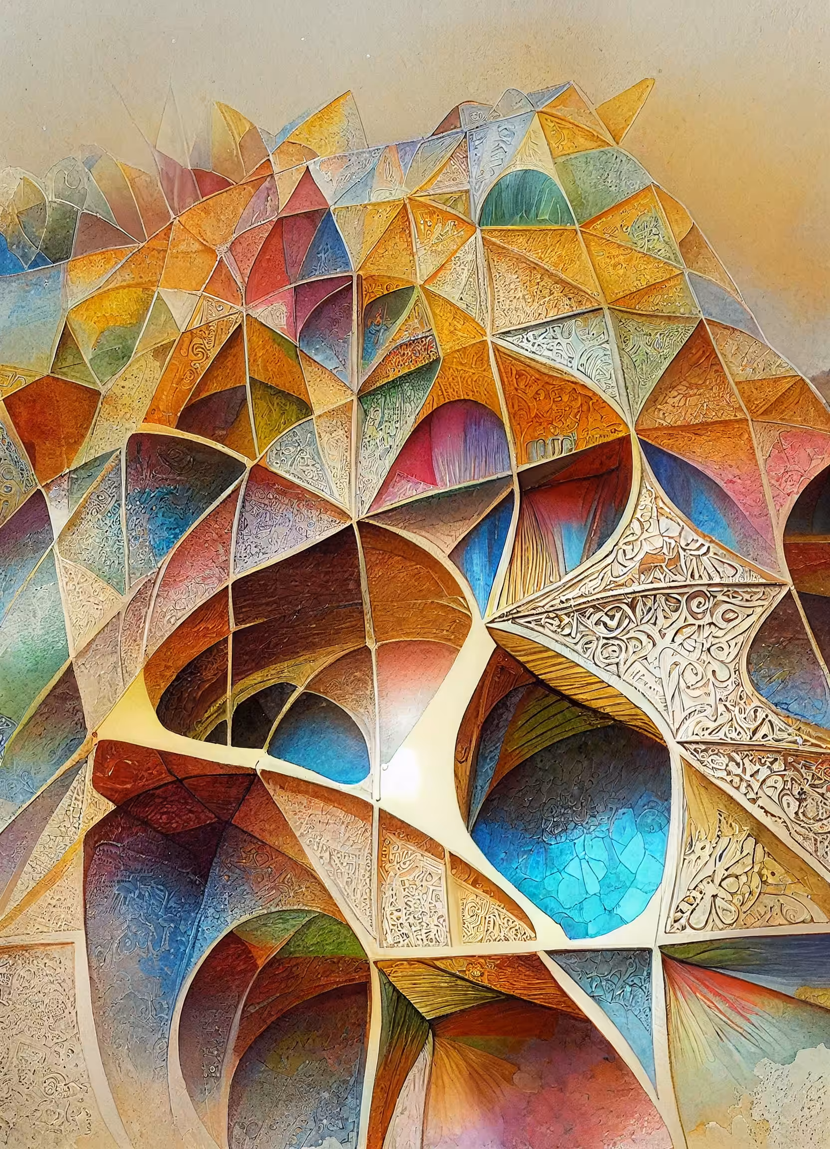 Iranian abstract structures #6