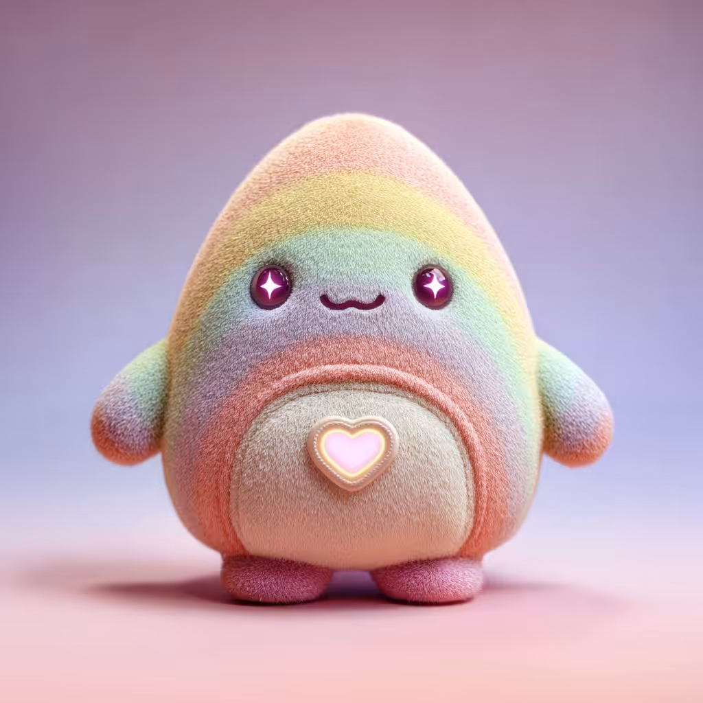 Rainbow Plushling