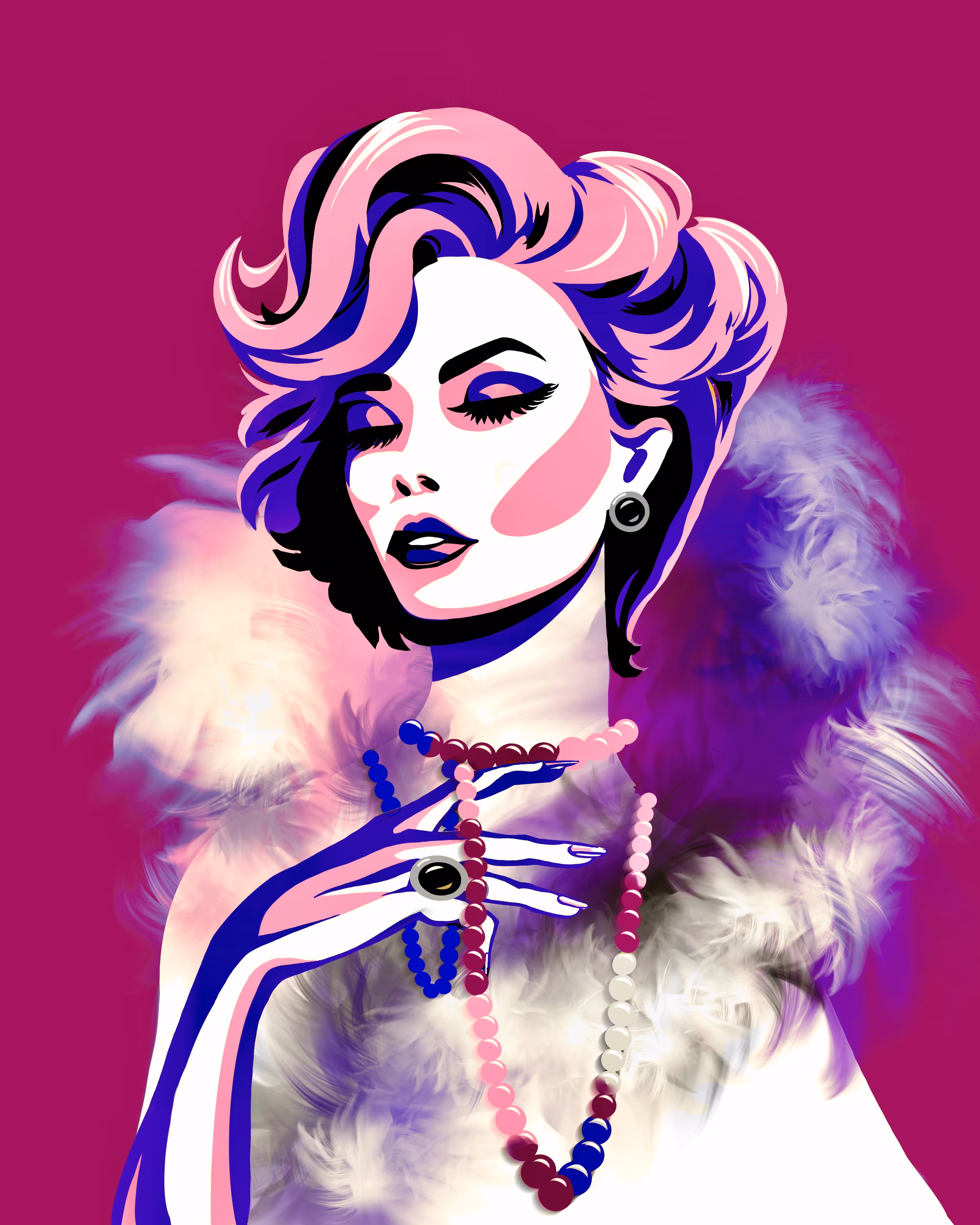 Charm. Pink 
