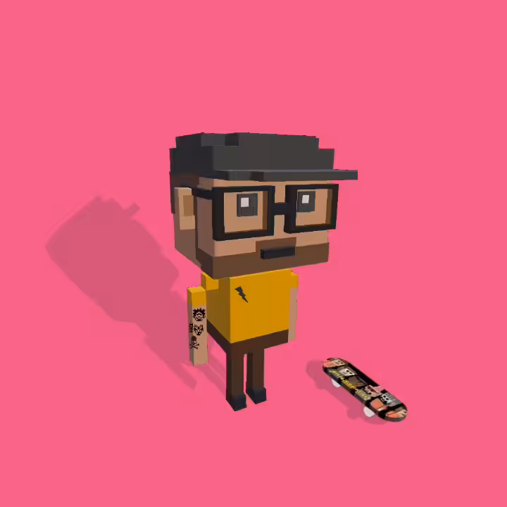The skateboy