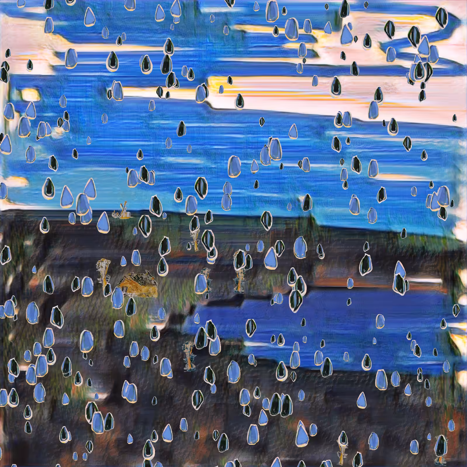 Painted Rain #12
