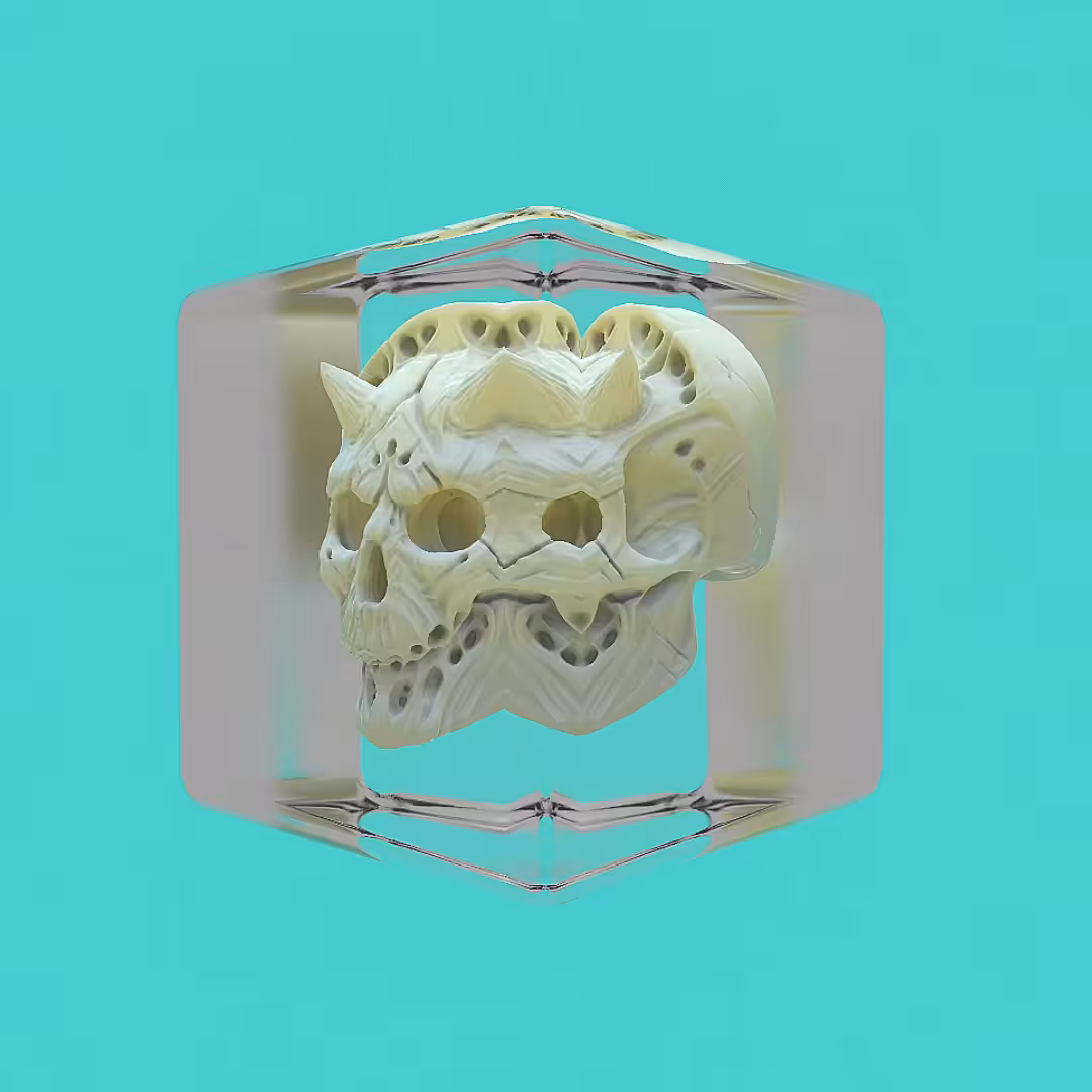 #01 Collectible Extraterrestrial Artifact Skull NFT 