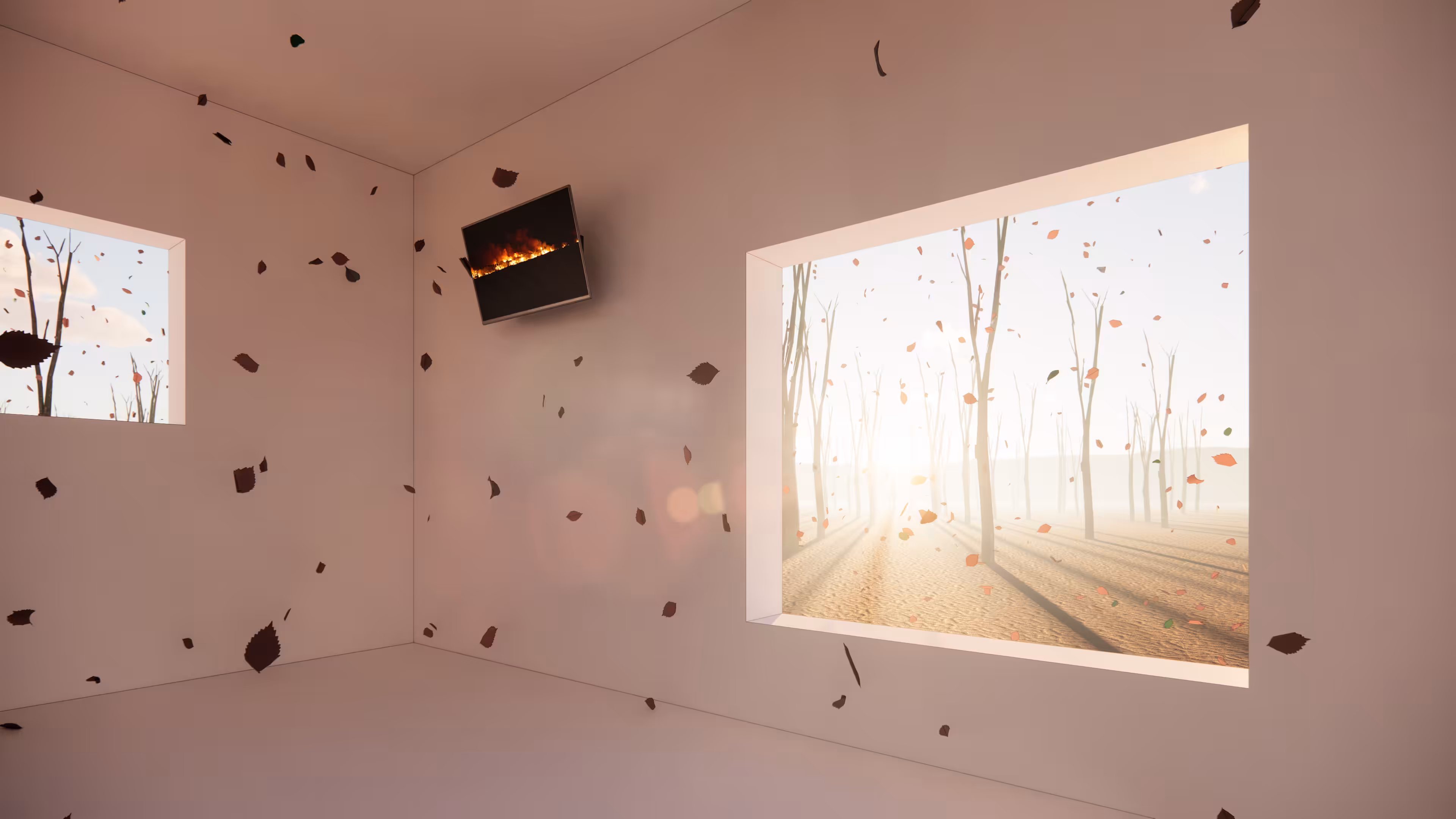Leaf the room II