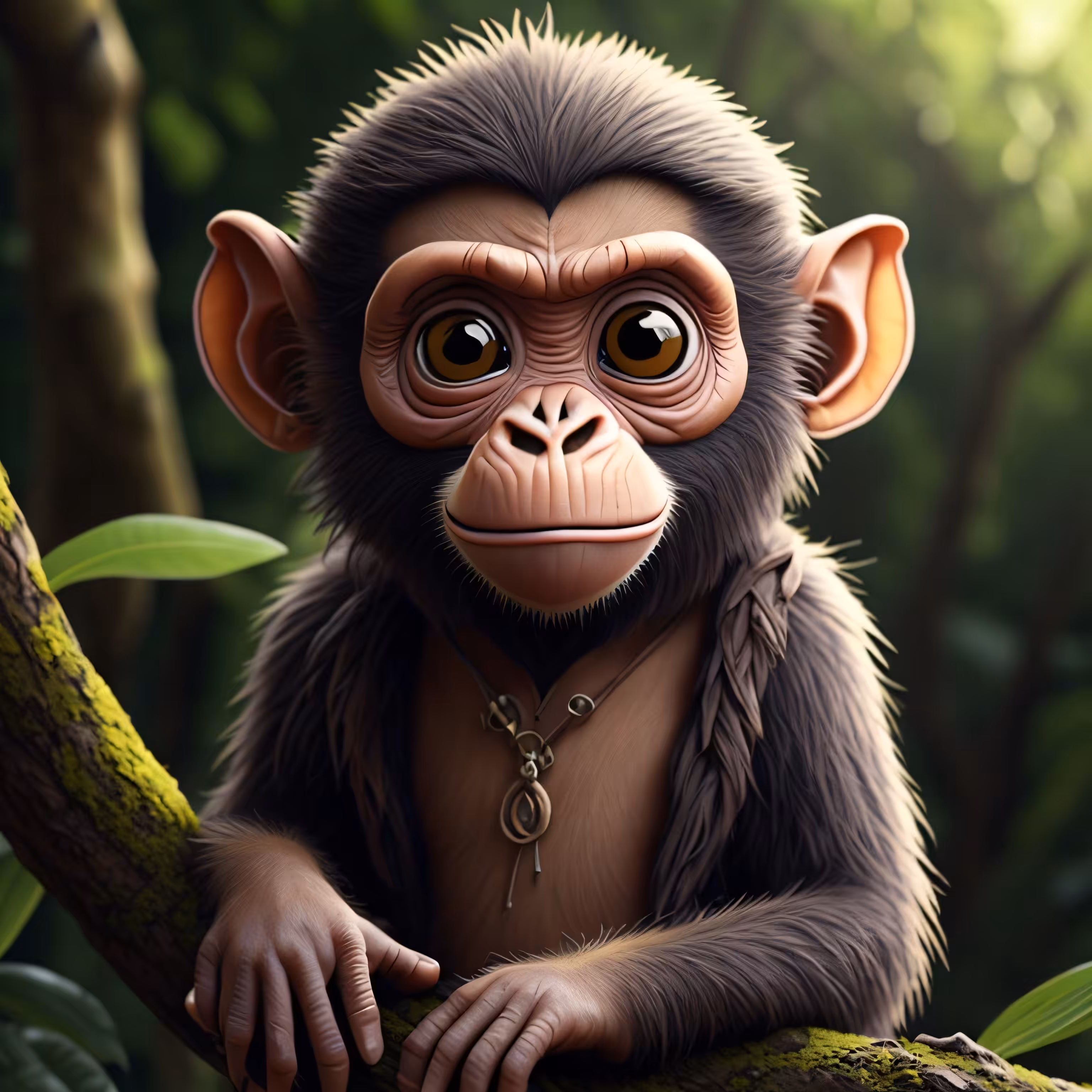Cute monkey #001
