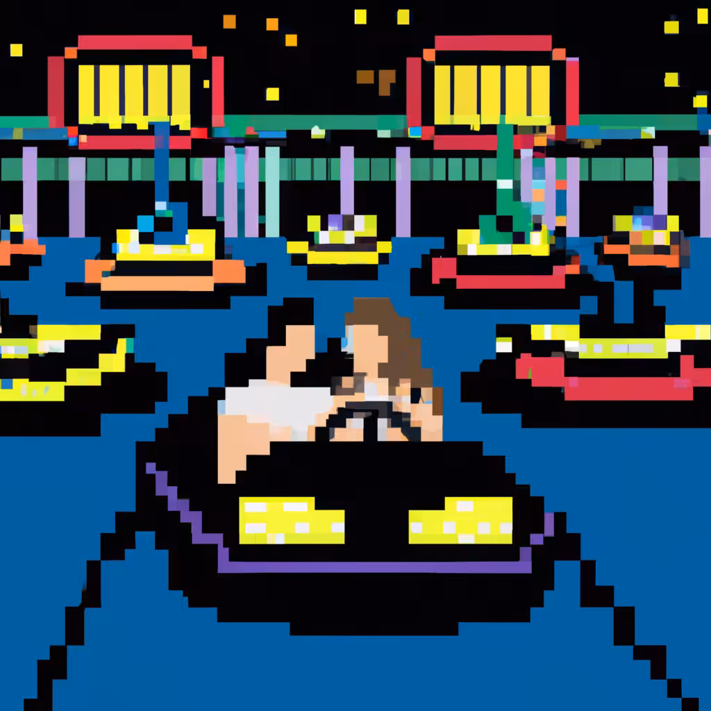 Sad lovers amusement