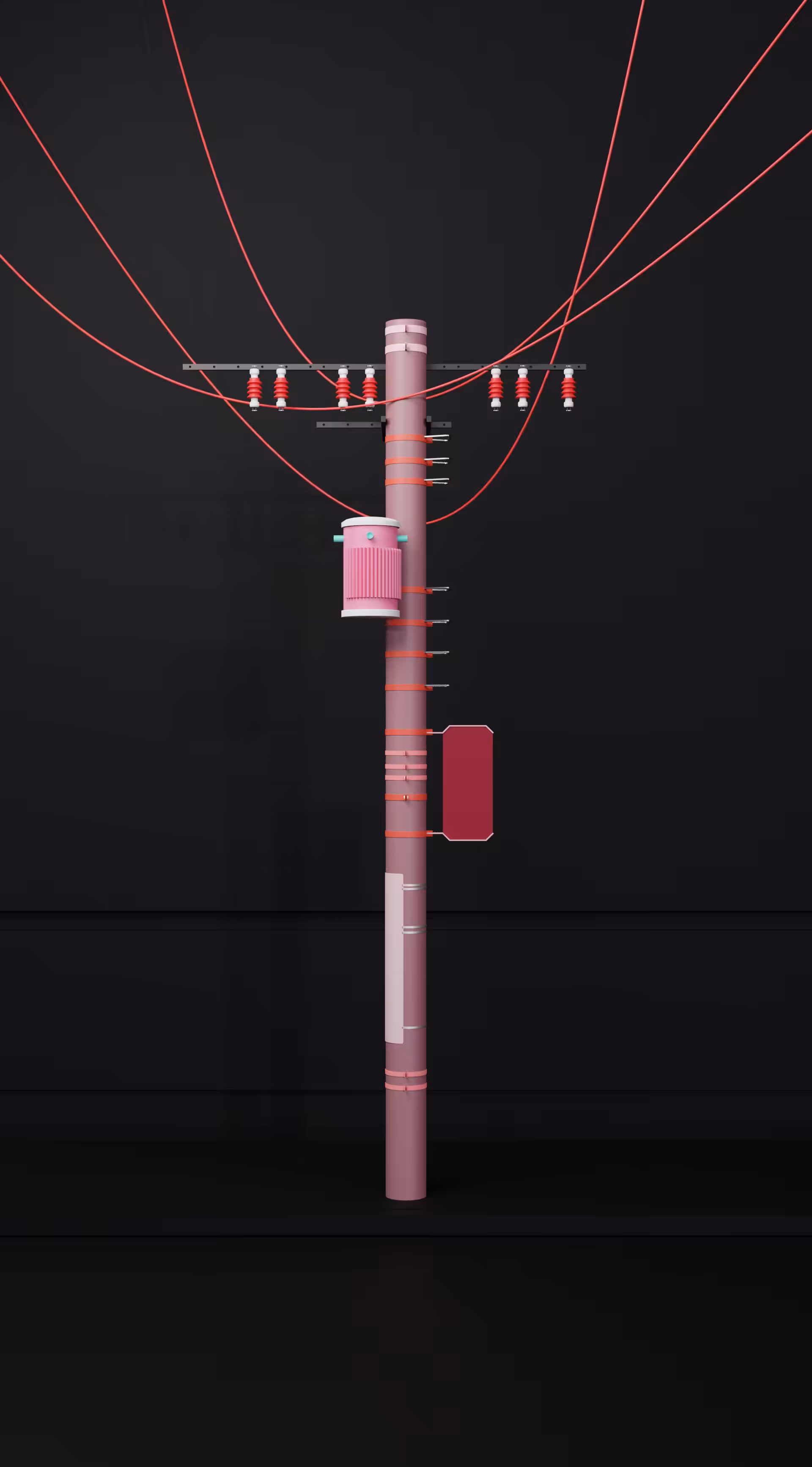 電柱 [外神田]