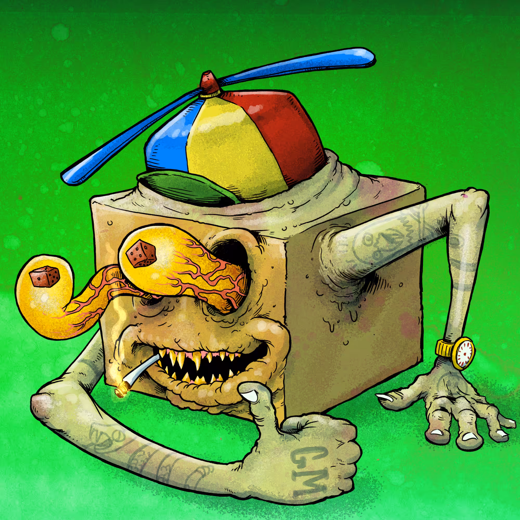 Beanie Cube