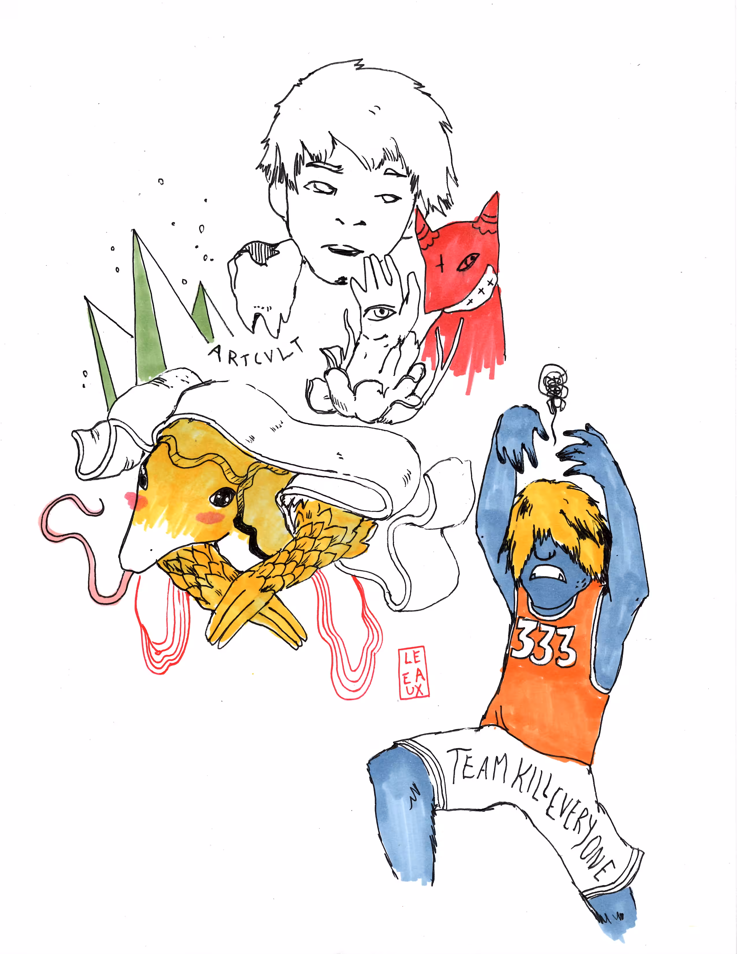 333 - twitter doodle