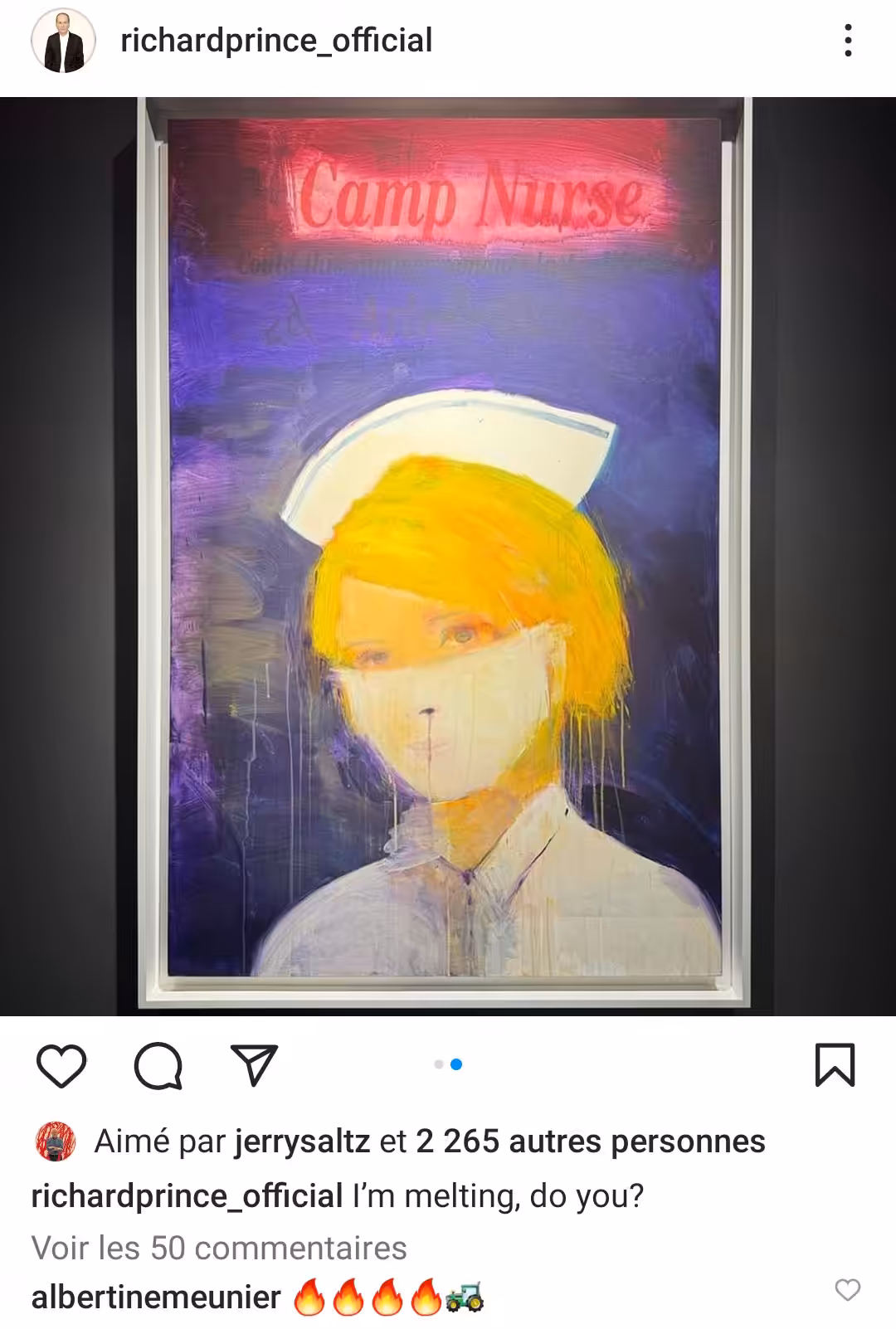 Richard Prince is melting, Do you ?