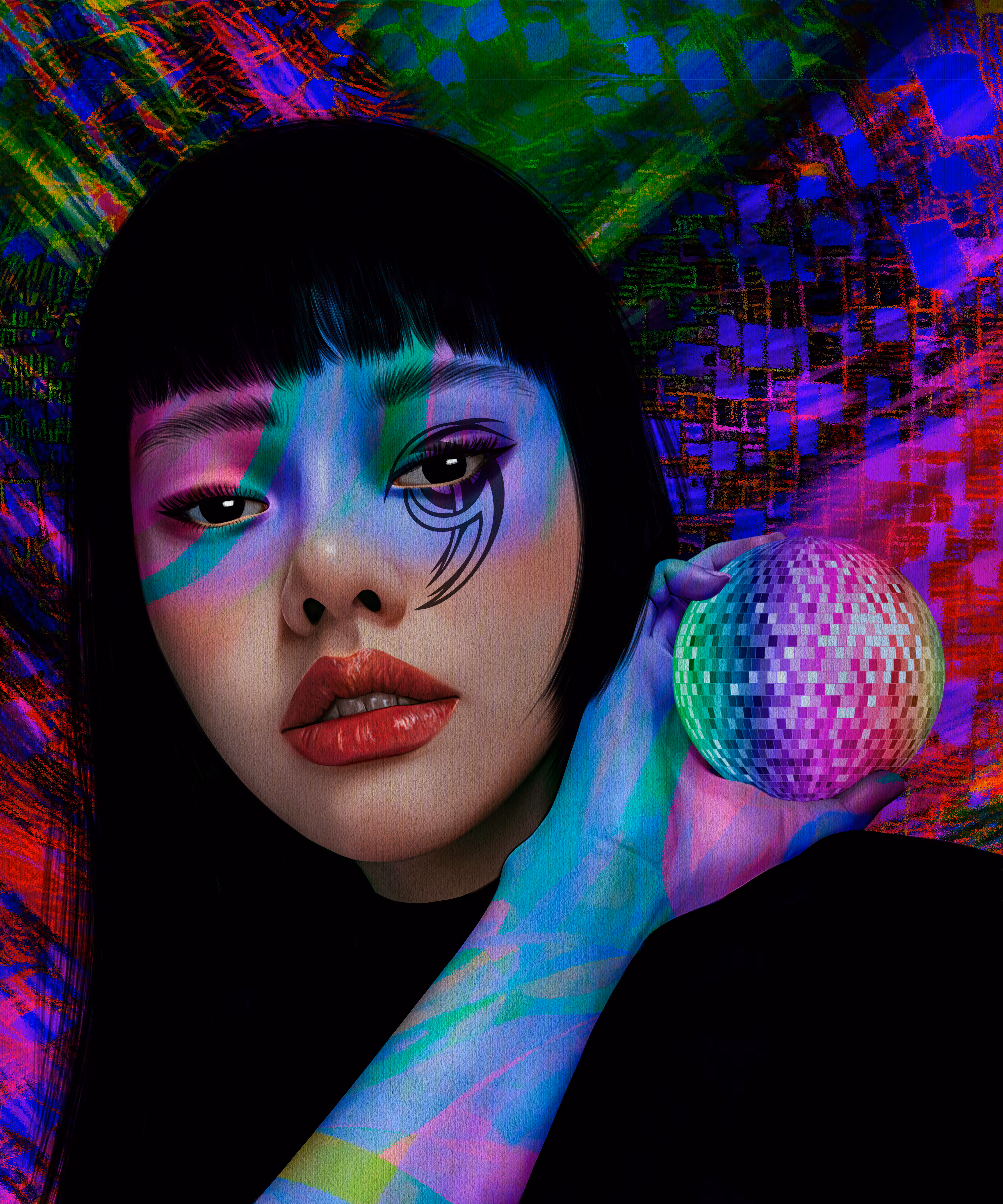 Colors Dancing in the Dark