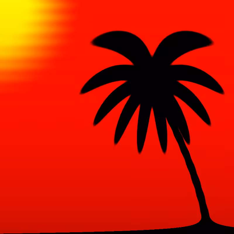 Sunset beach #1