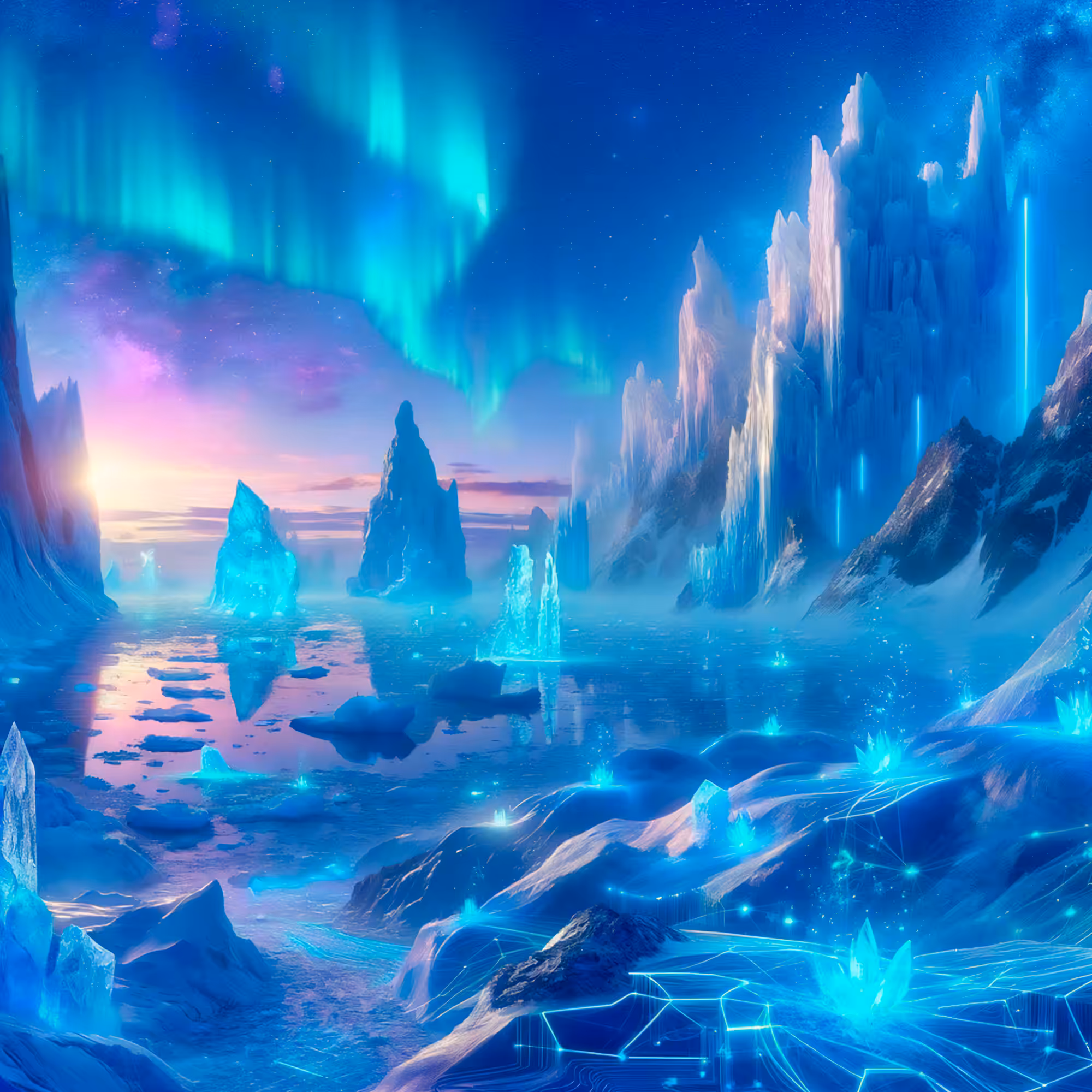 Frozen Nexus - Harmony at Twilight