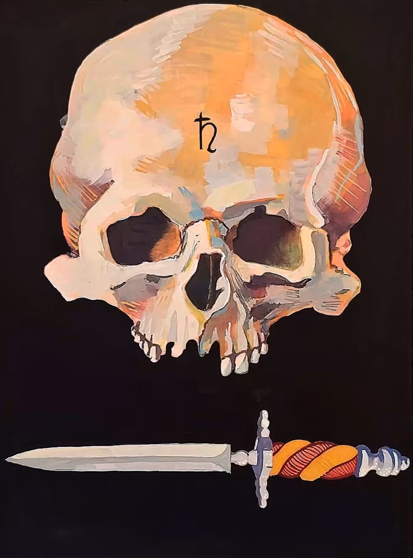 Lead Skull