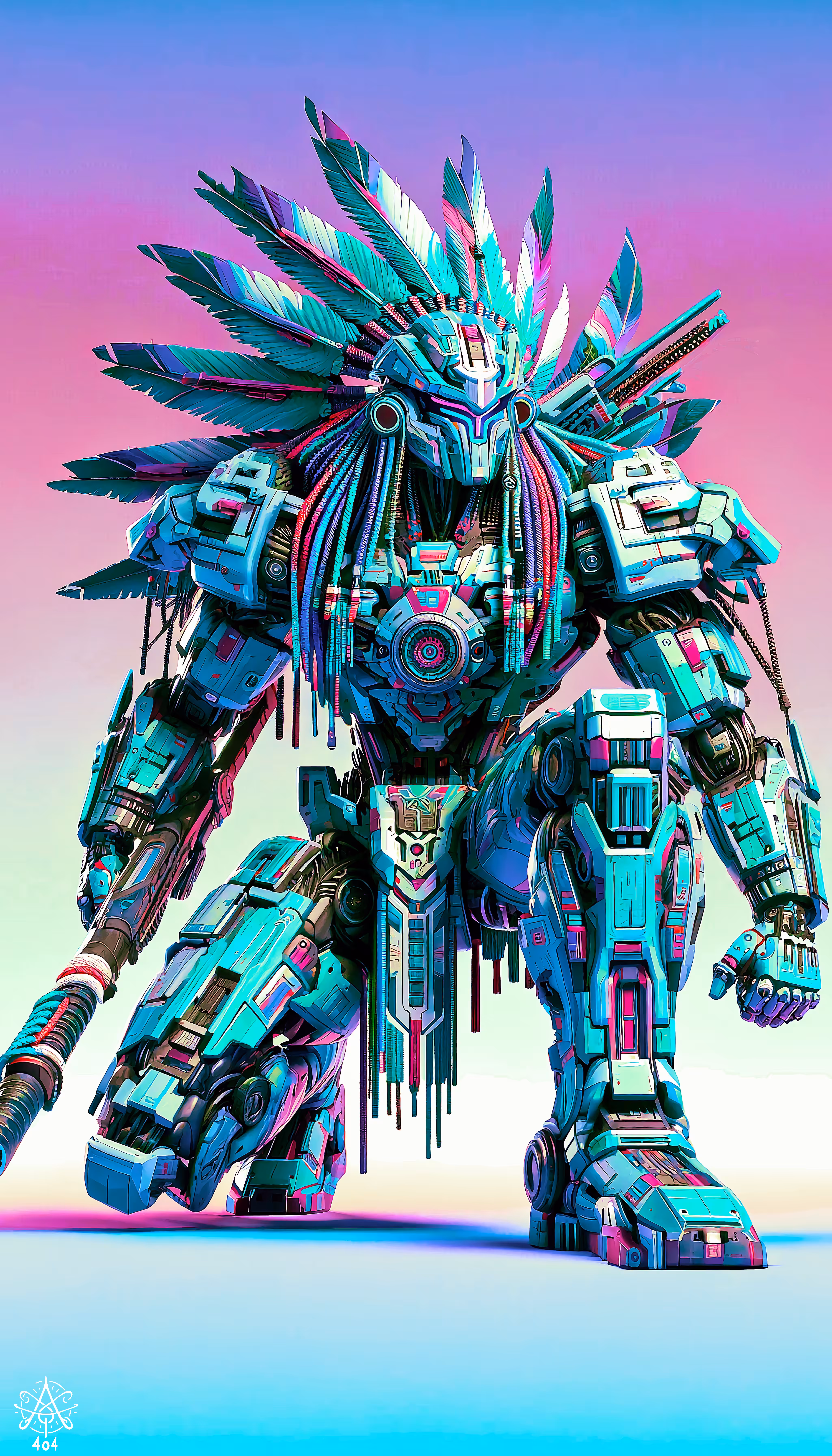 Geronitron - Inspired by Geronimo - Apache - #NPW001