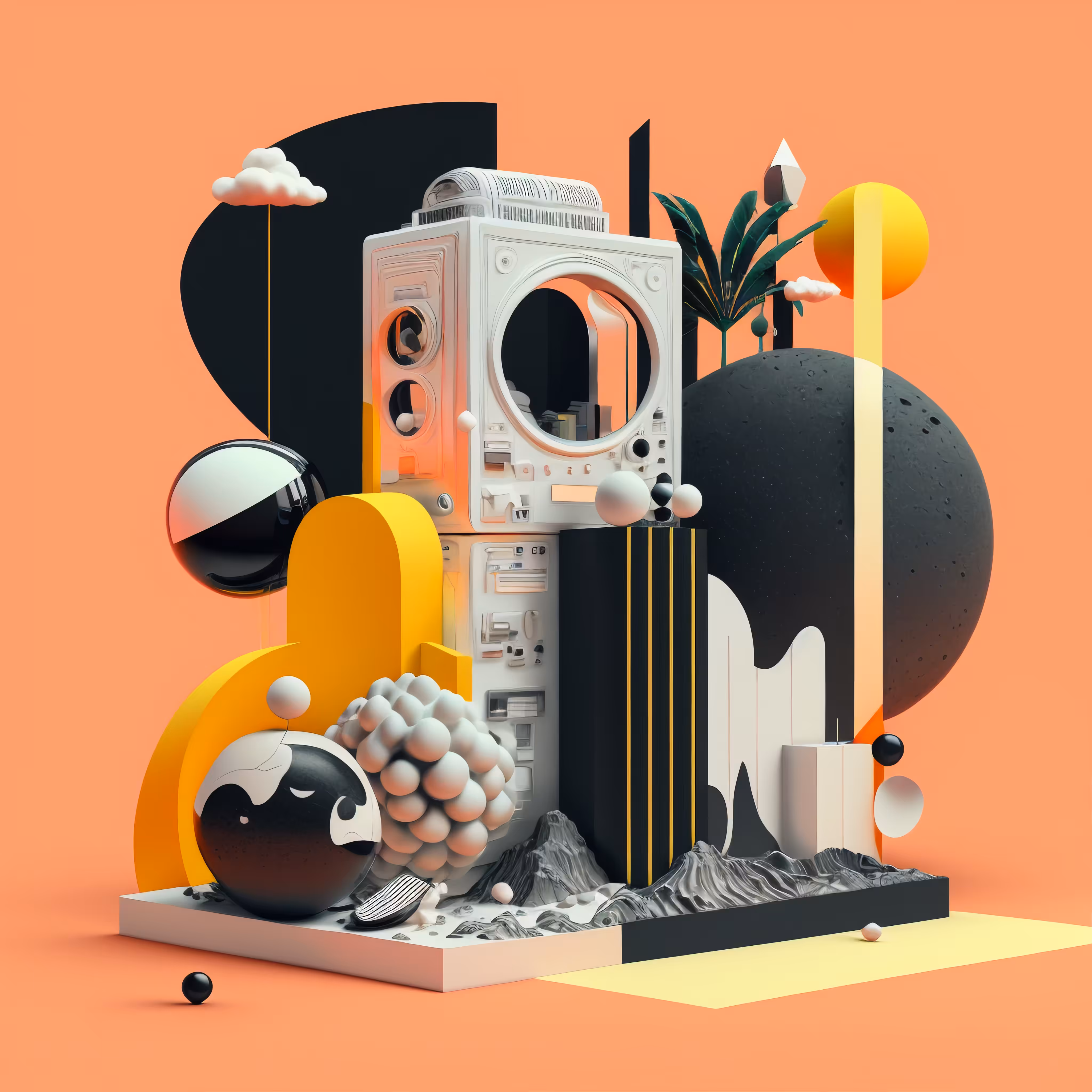 3D Surreal Worlds #05