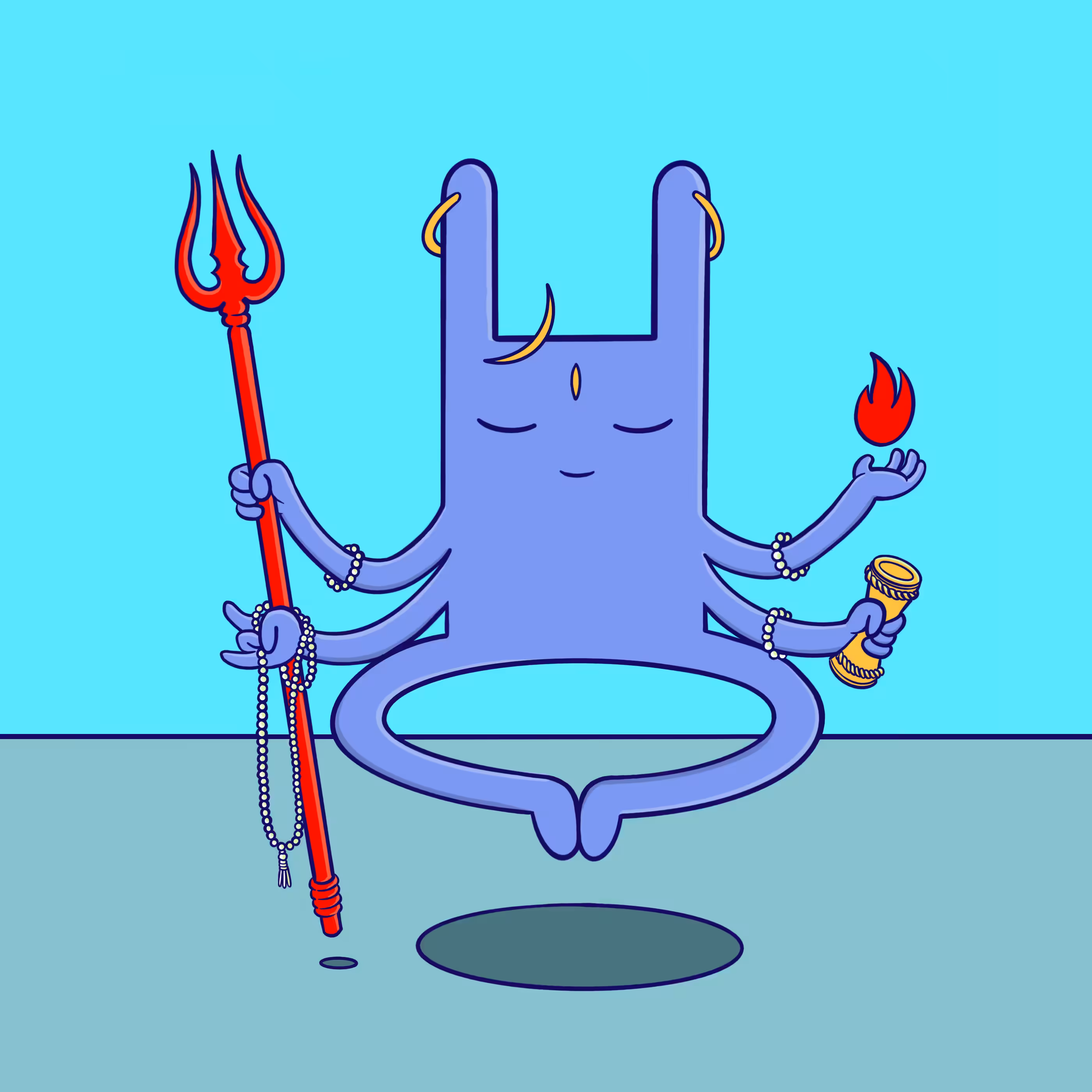 Meditation Rabbit #5