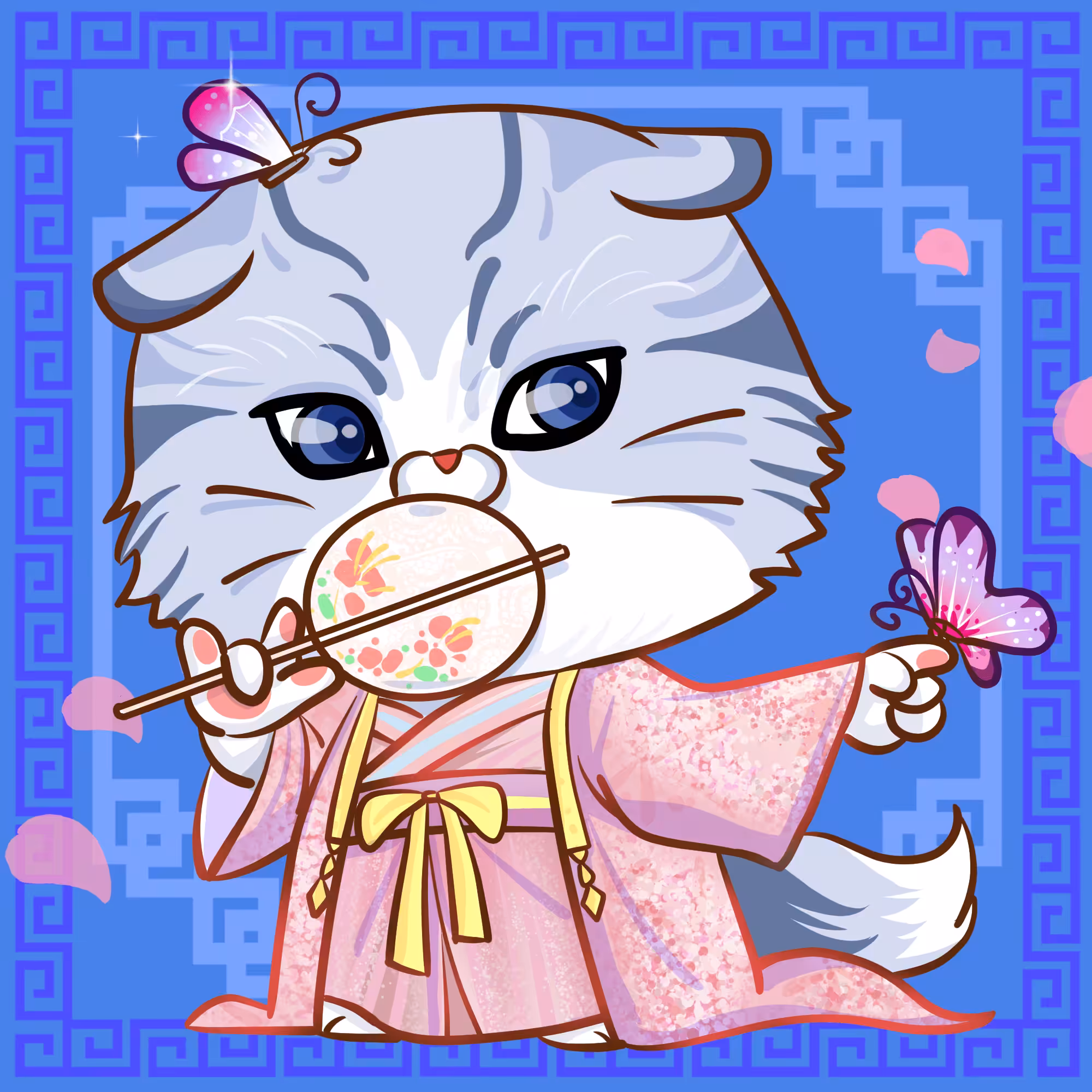 THREE CAT KINGDOM: #026 Da Qiao