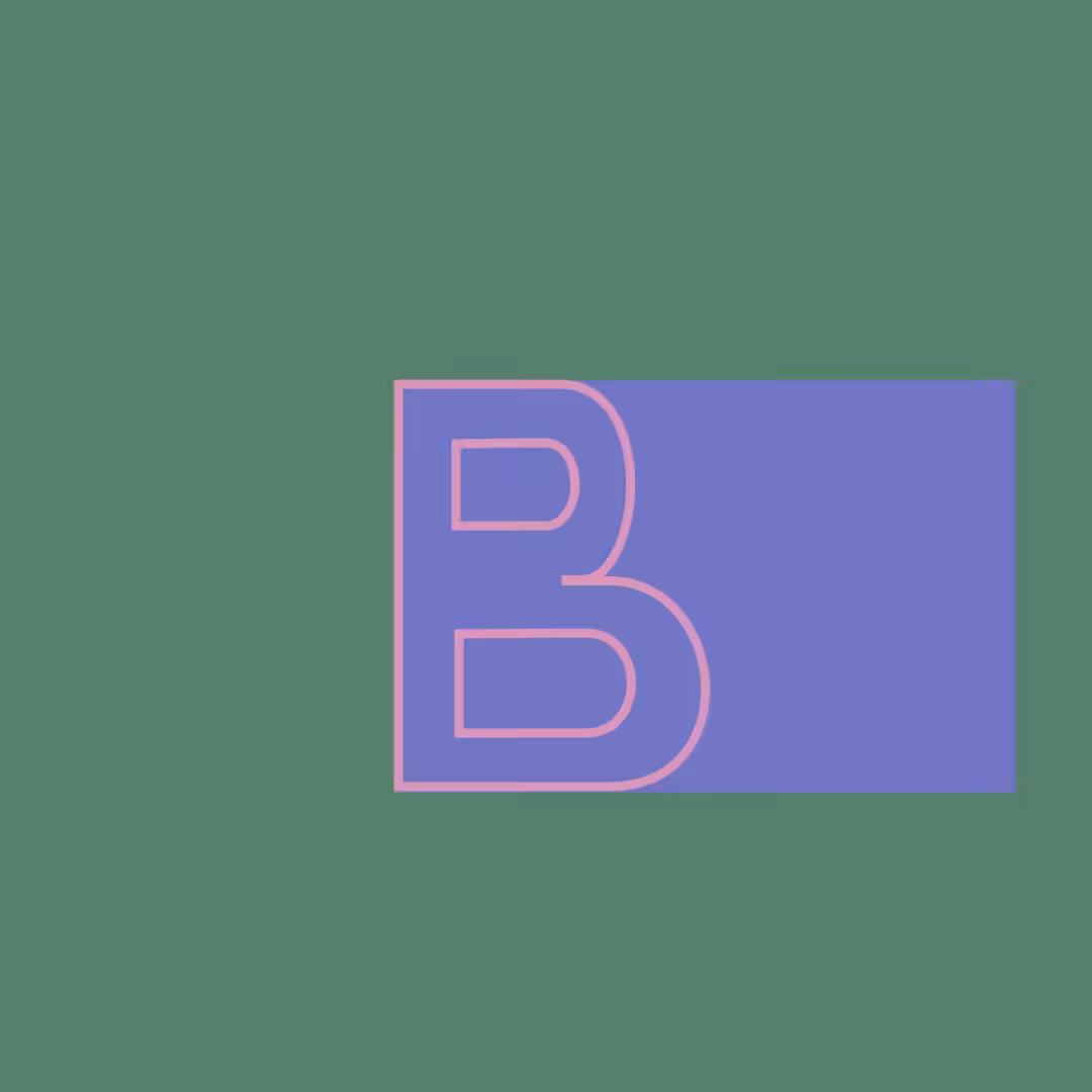 B