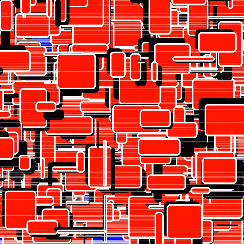 Red Rect 1950 #2