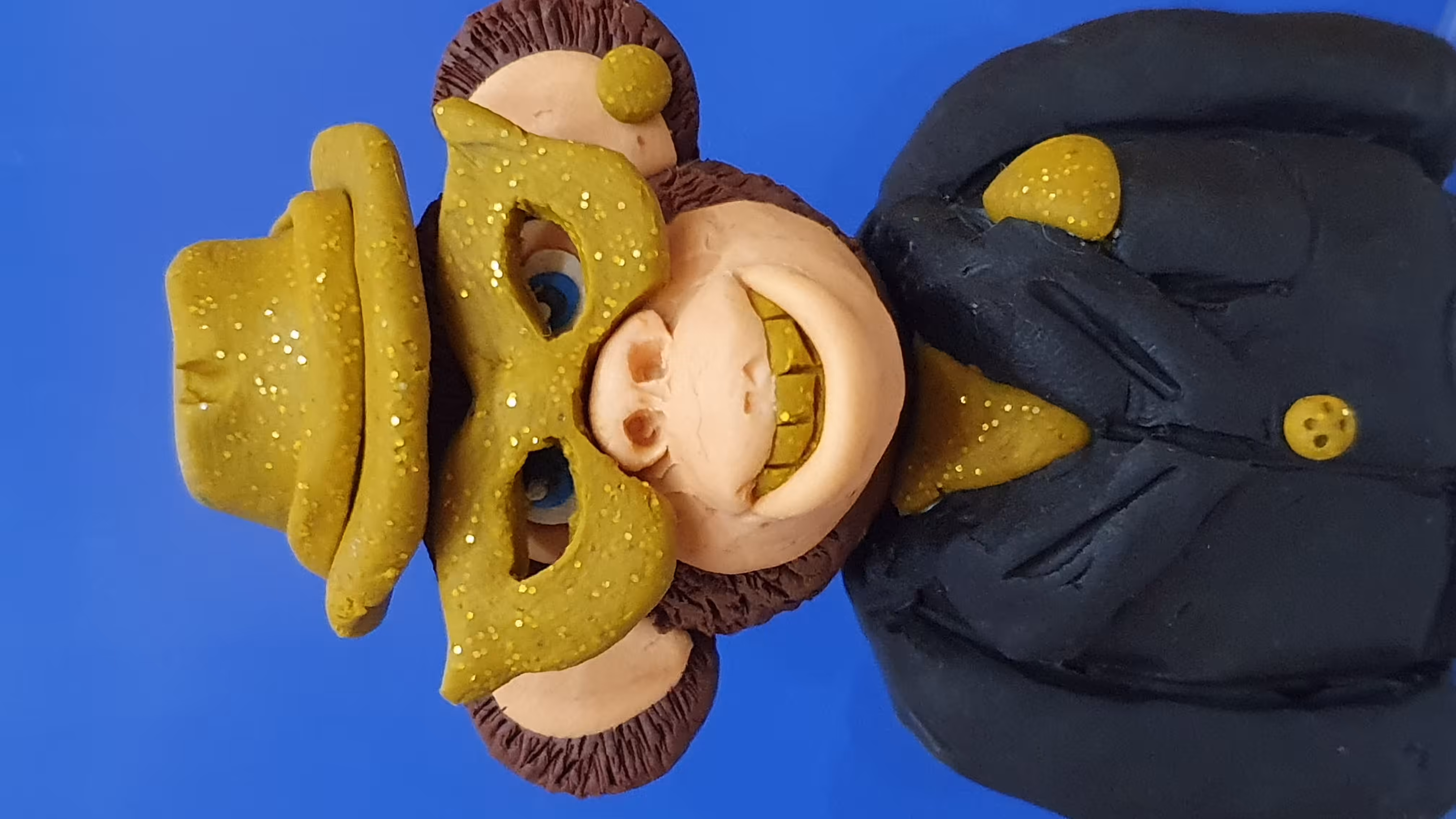 #39 Clay Collectible Golden Ape