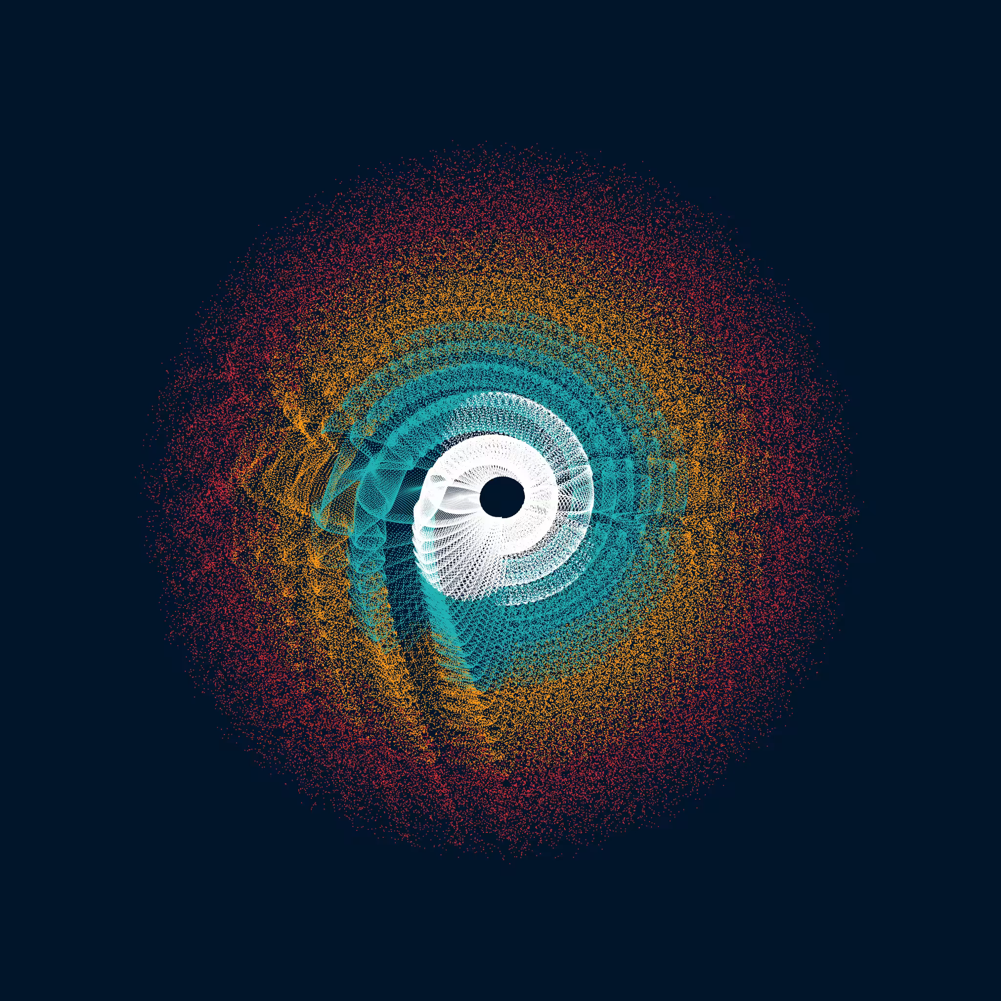CIRCULAR MURMURATIONS #125