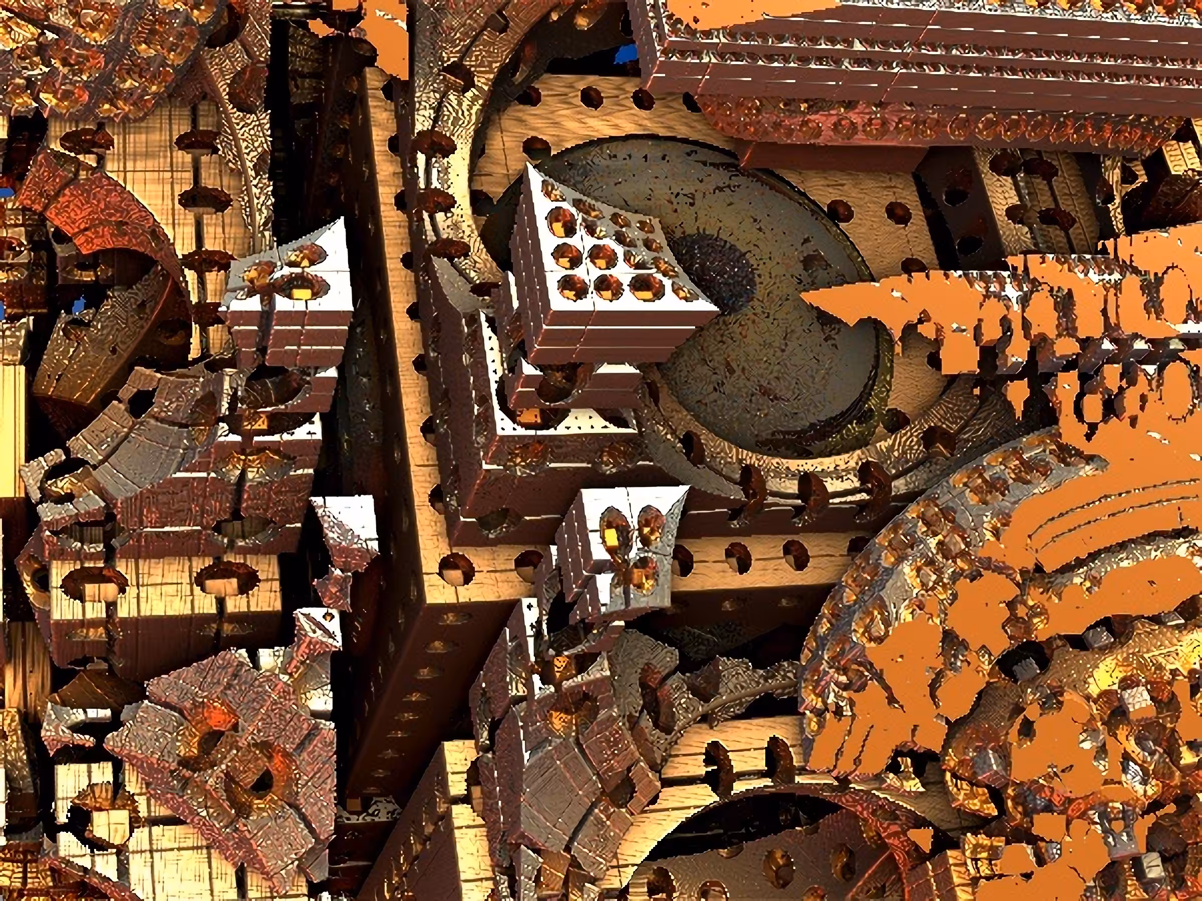 3D Fractal Series - #03 - Cityscape