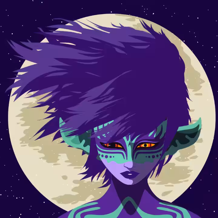 vectorArt: darkElf