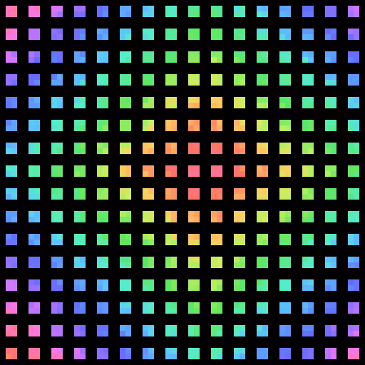 Animated RGB Squares #4
