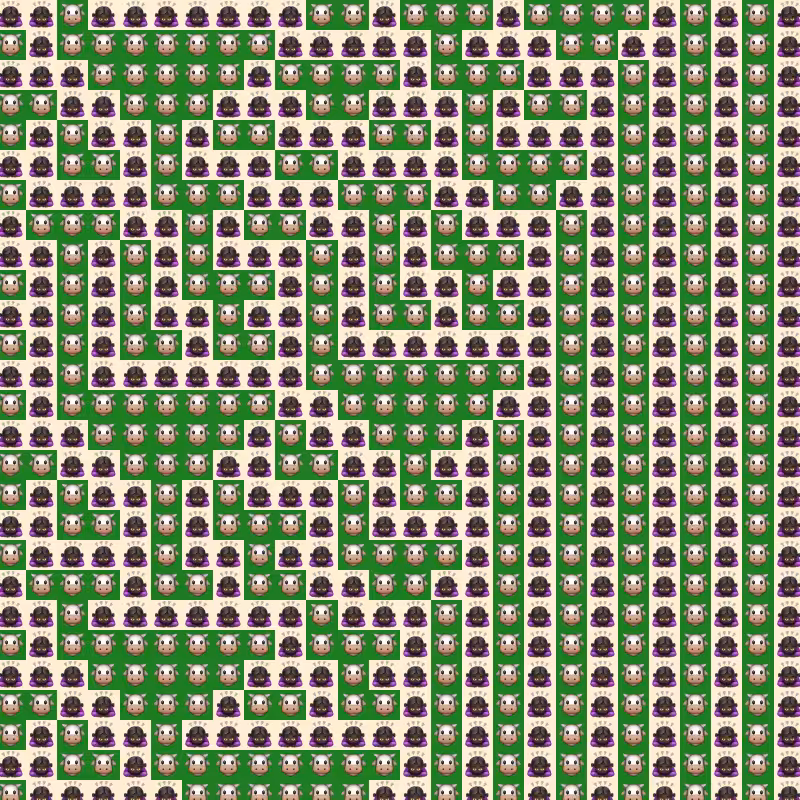 Elementary Cellular Emoji Automata #247