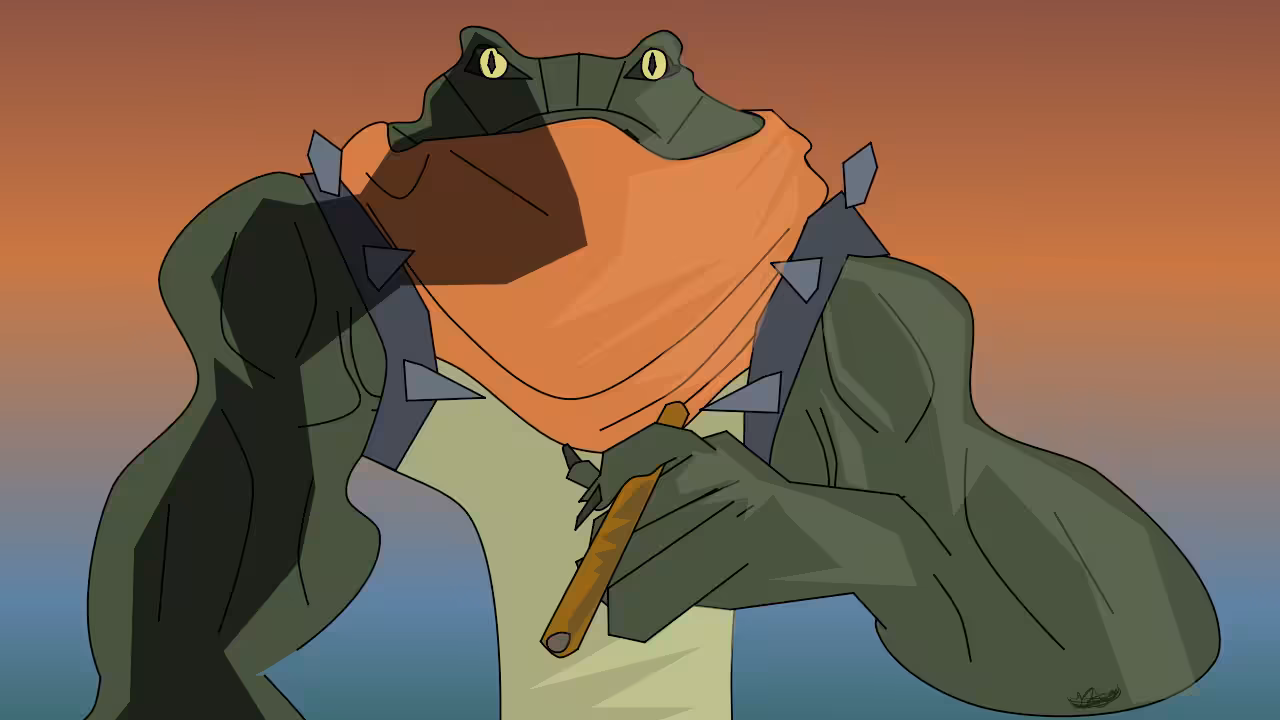 Crocodile Wrestler #515