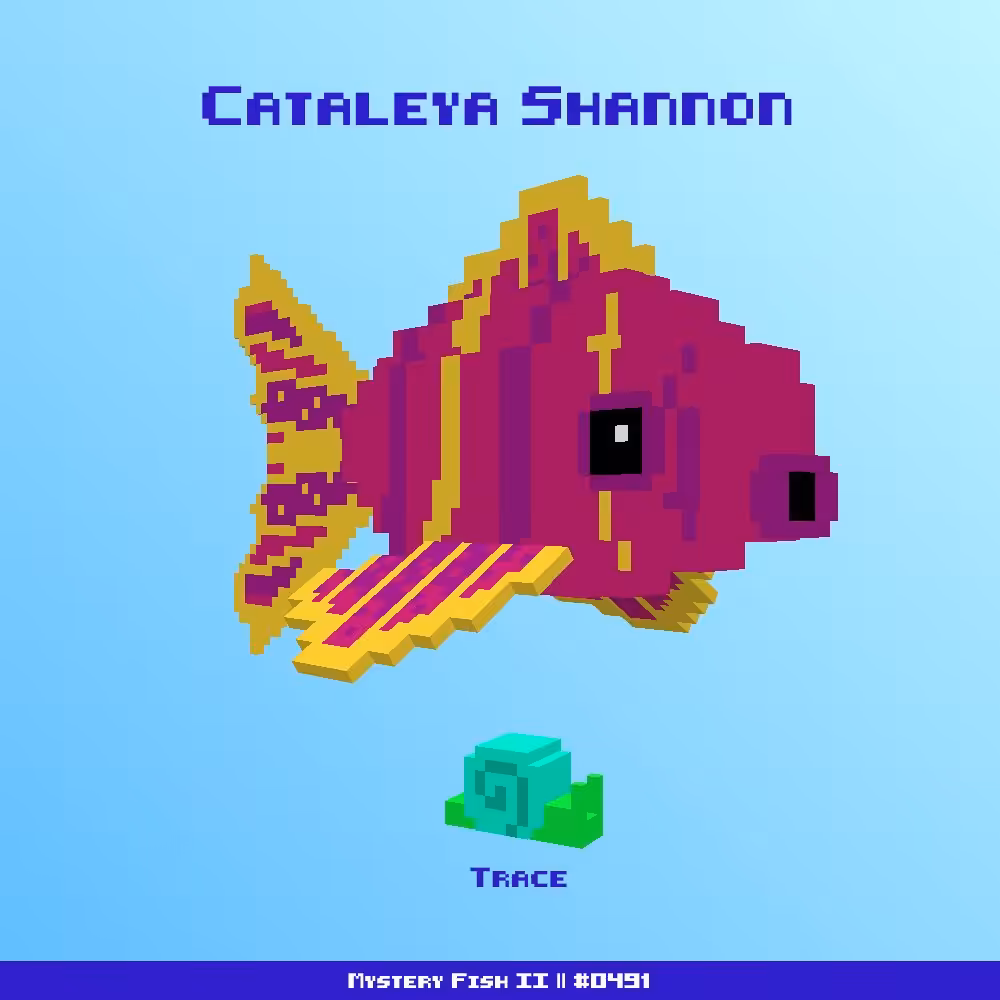 Cataleya Shannon :: Mystery Fish 0491/1000