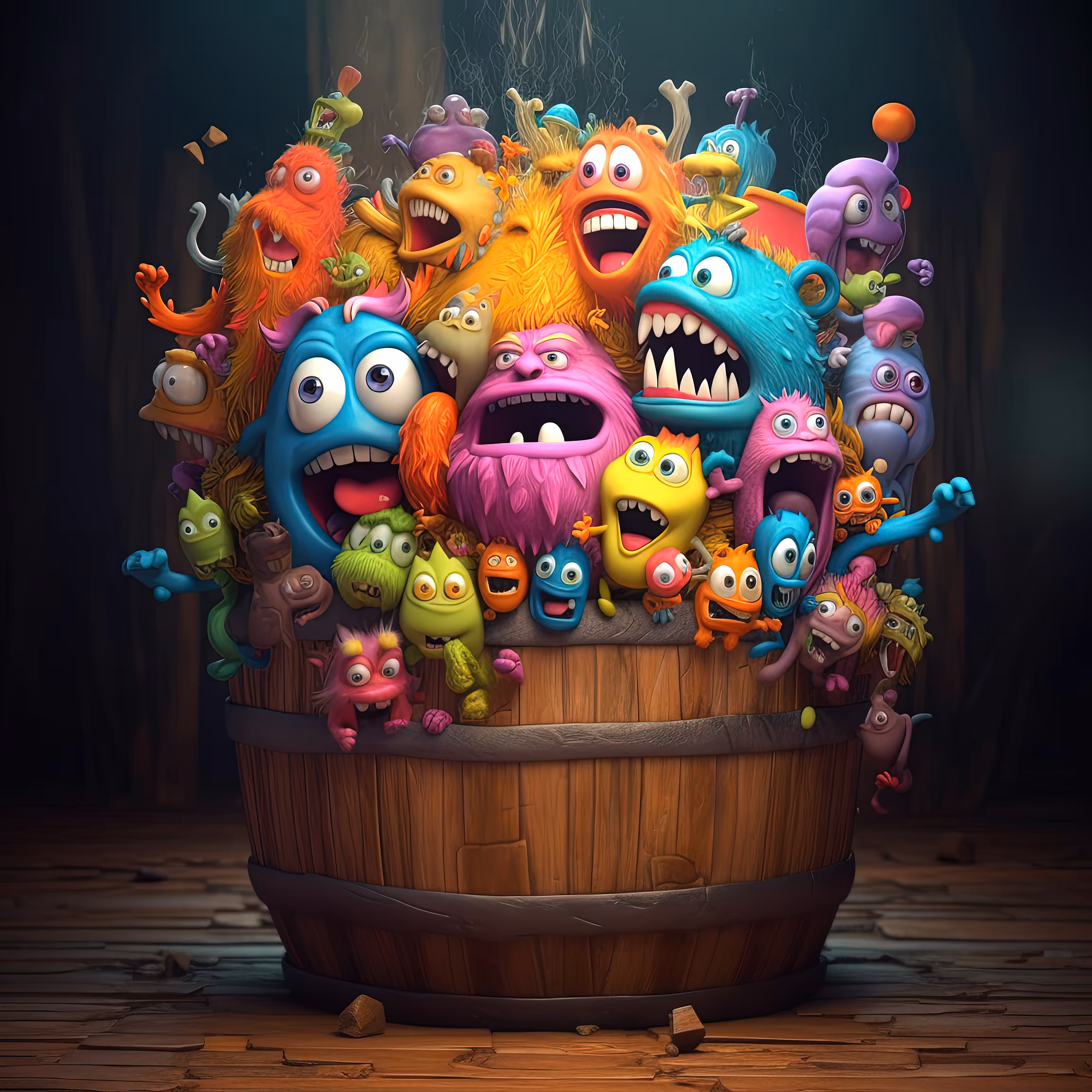 Barrel Monsters