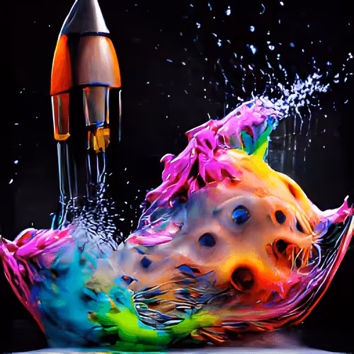 Space canvas #7