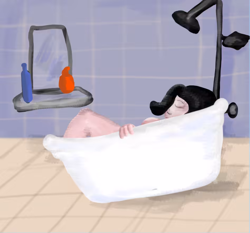 lovely dream in the bath #2