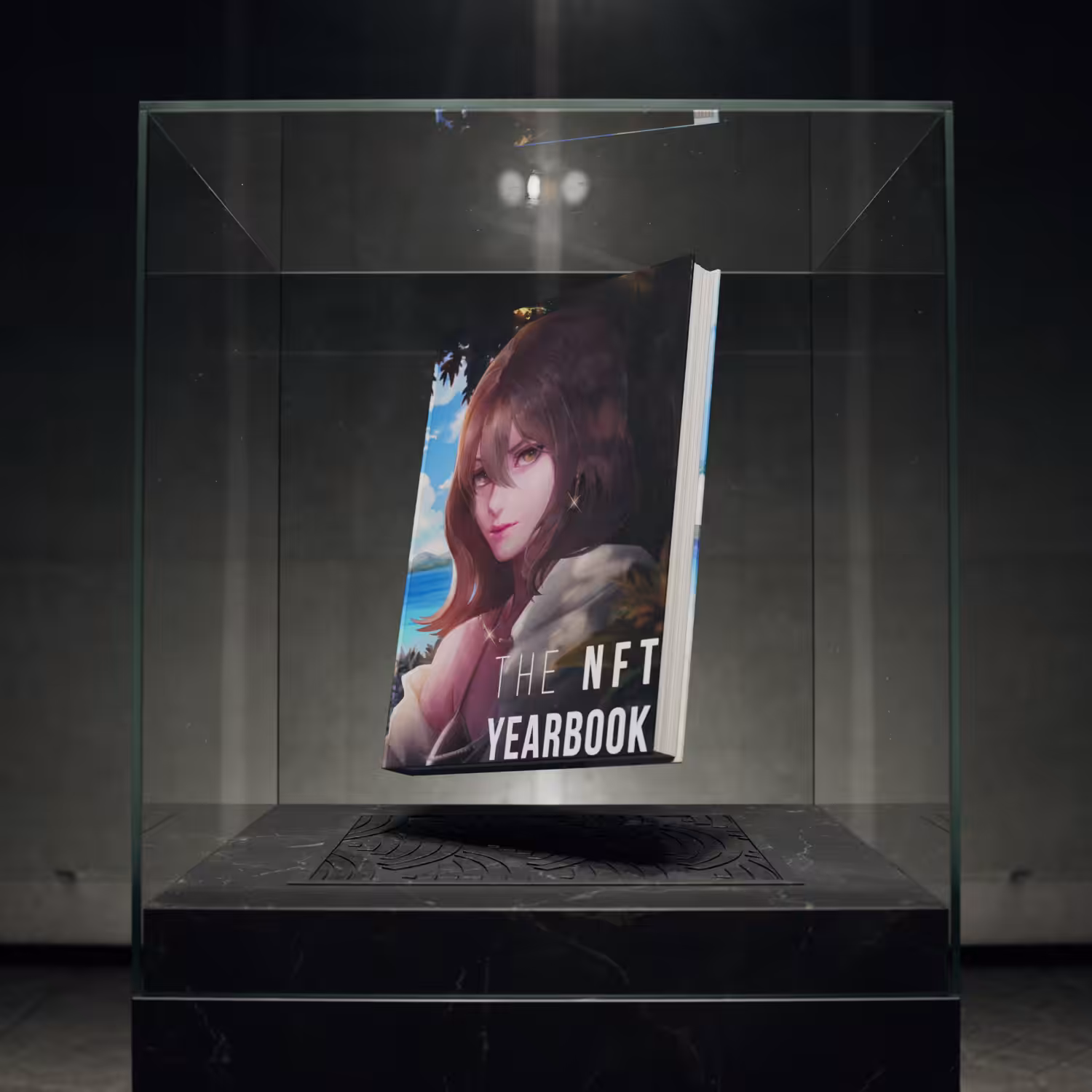 The NFT Yearbook 1/1 Cover Collection : Serene Gaze