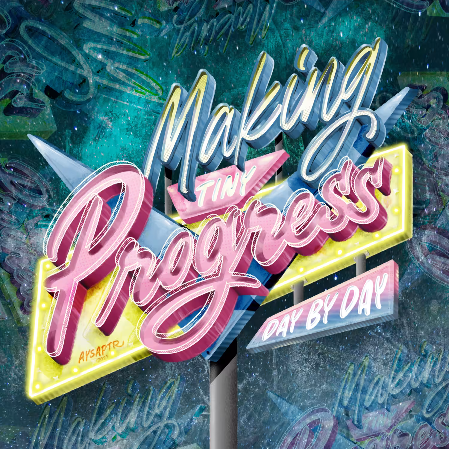 Lettering #002: Making Progress