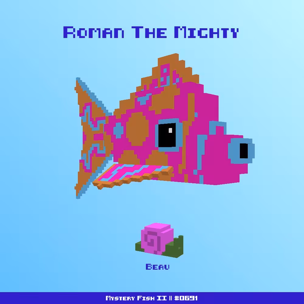 Roman The Mighty :: Mystery Fish 0691/1000