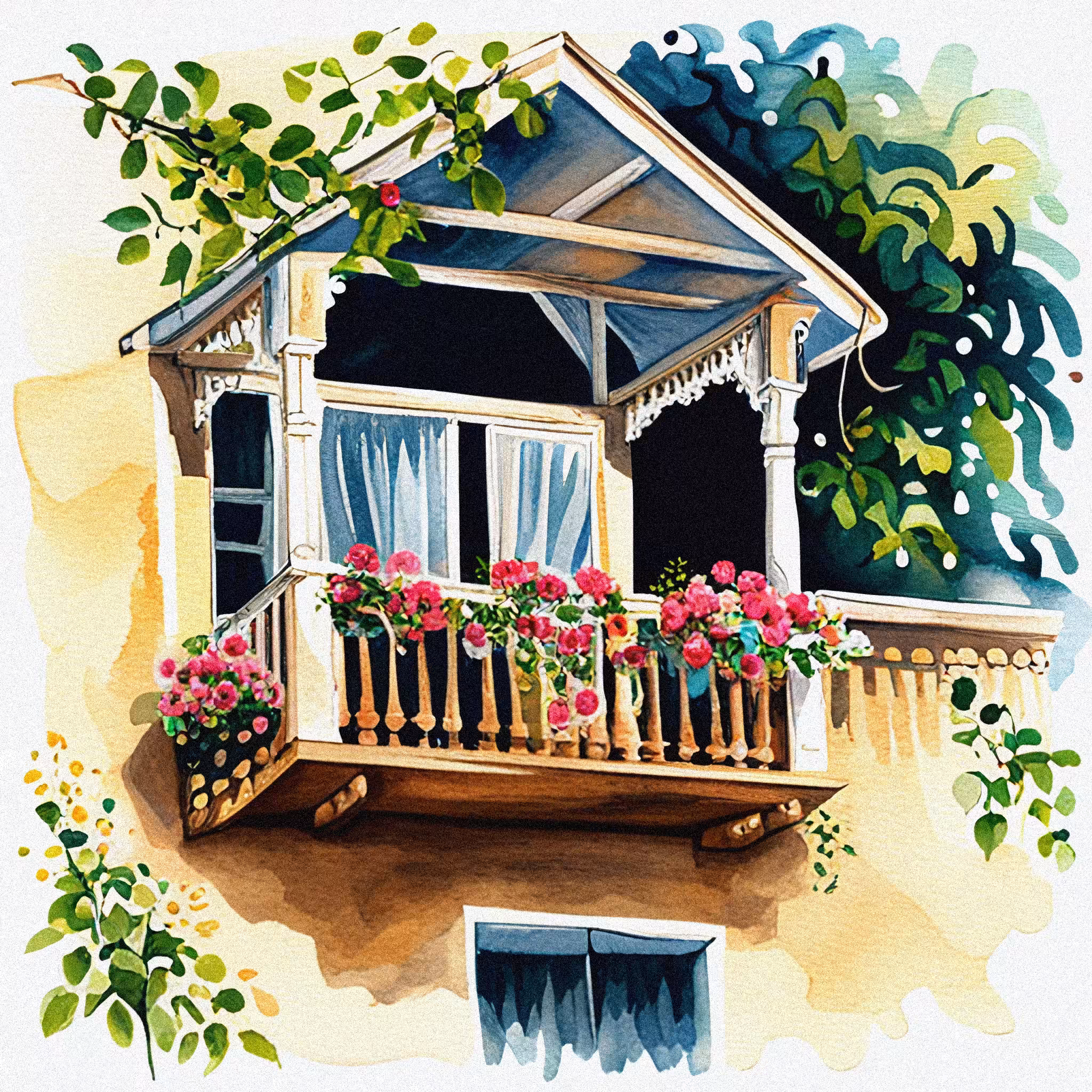 Serenity #84 - The balcony