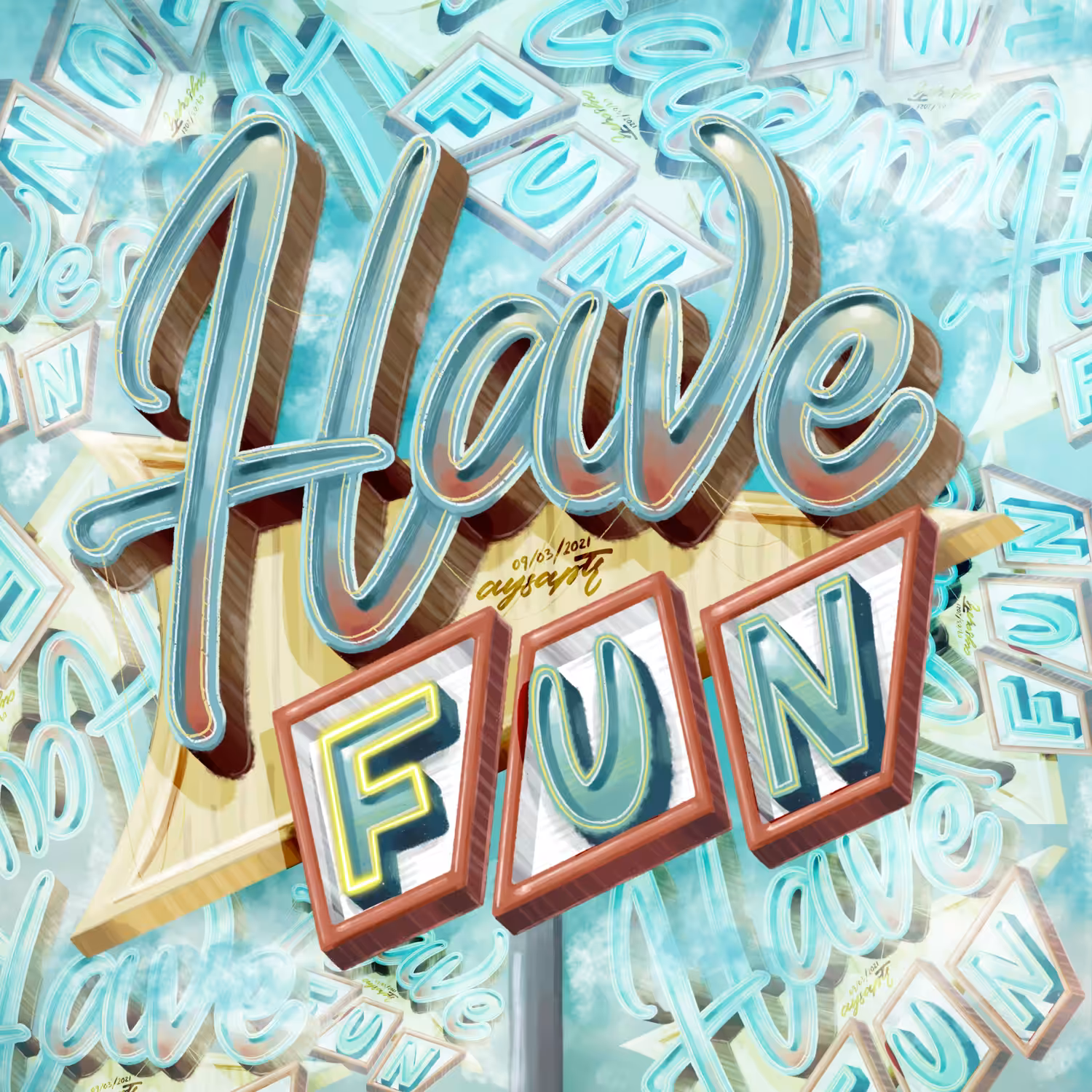 Lettering #003: Have Fun