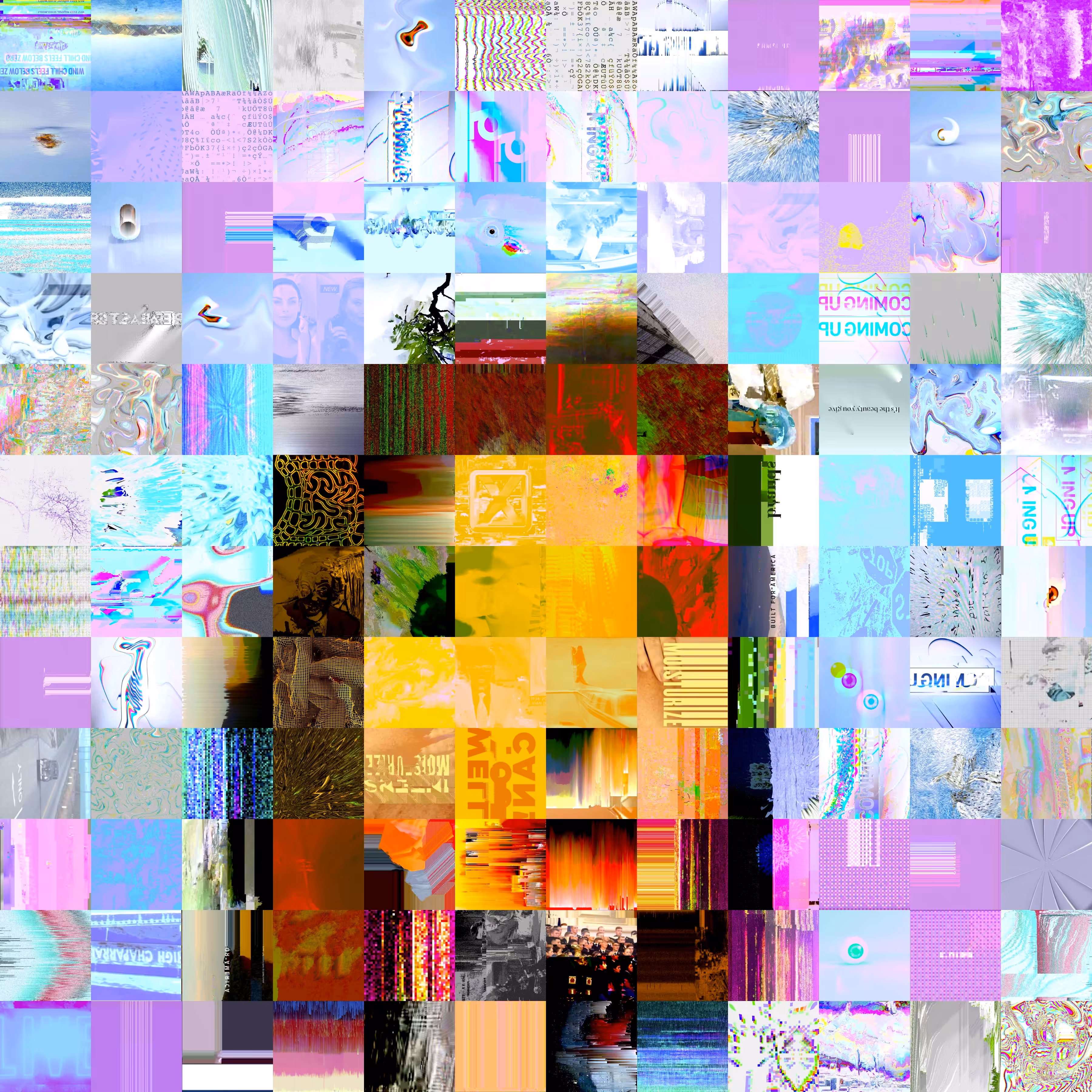 Glitch Quilt Punk 0187