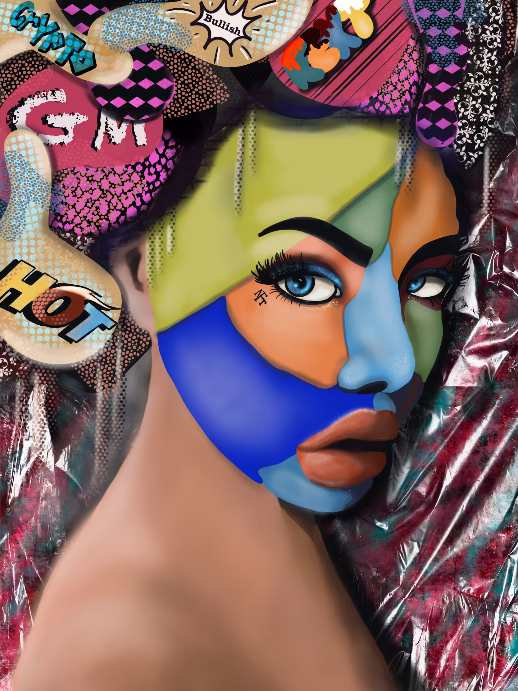 CryptoArt Queen