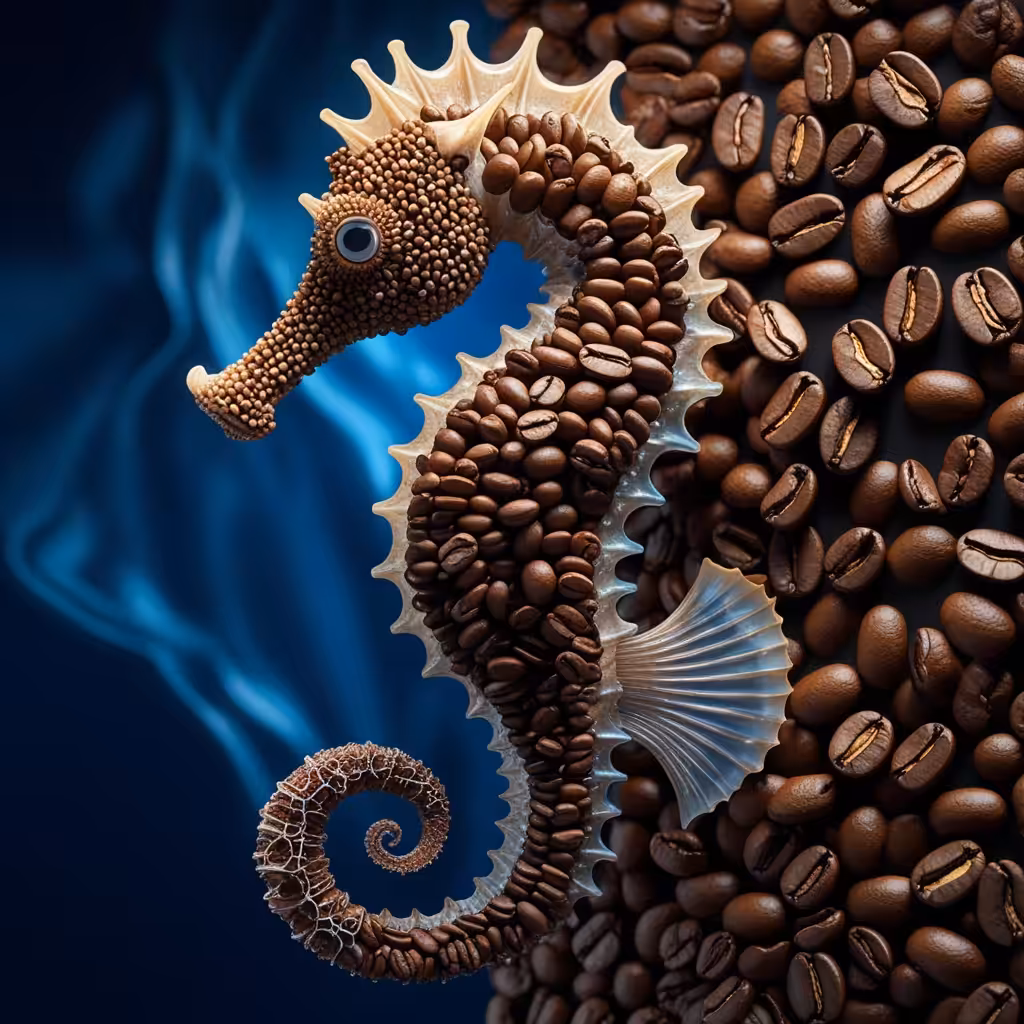 Coffee Seahorse 002