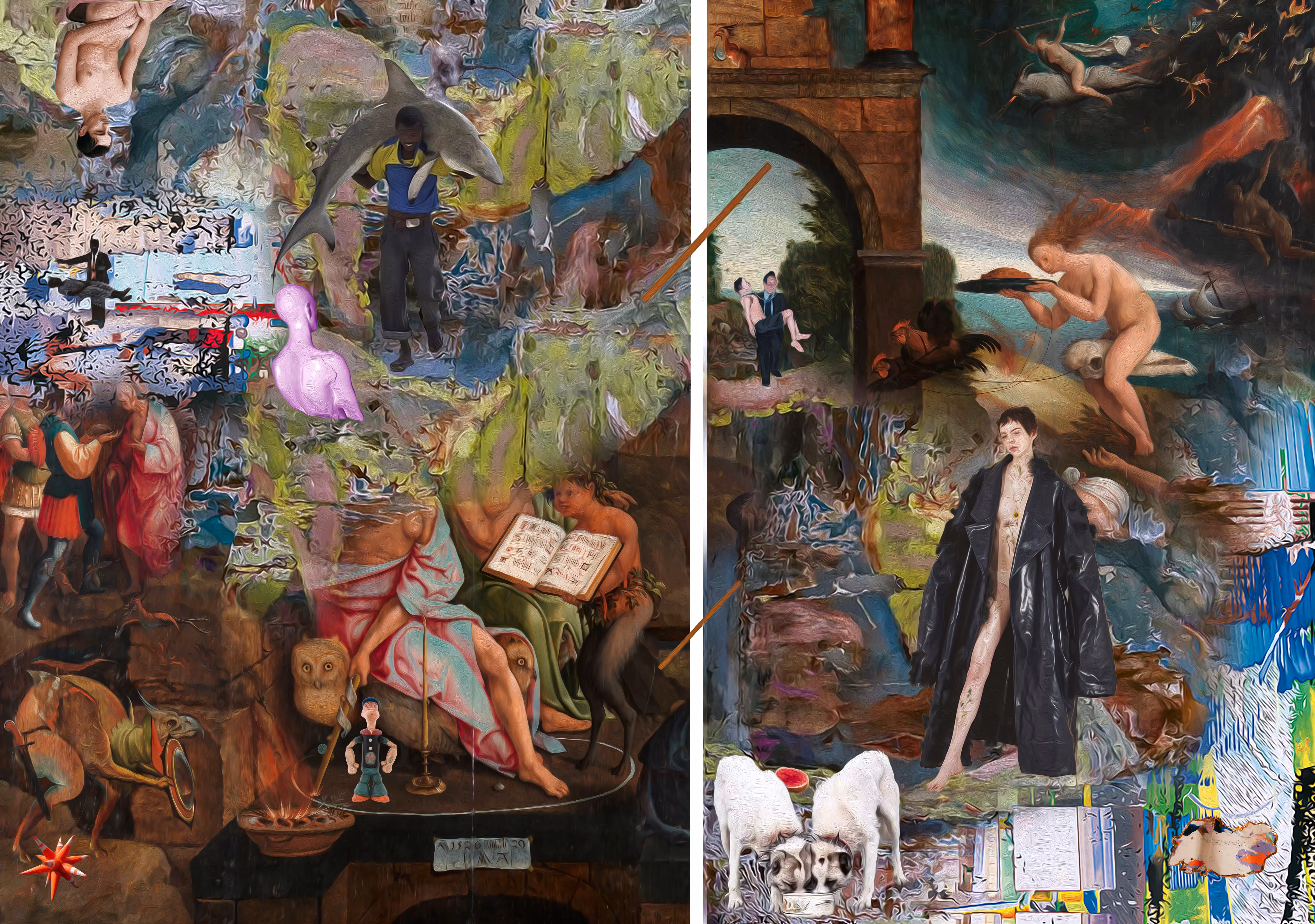 Diptyque "d'âmes mortes"
