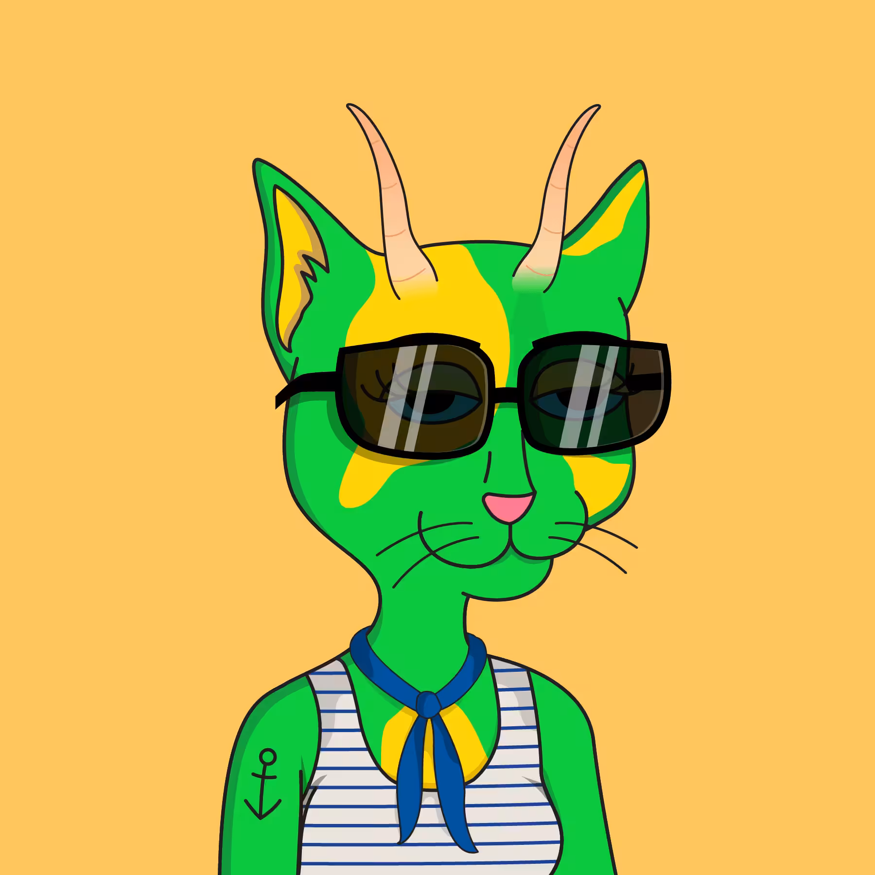 Girl Cat #104