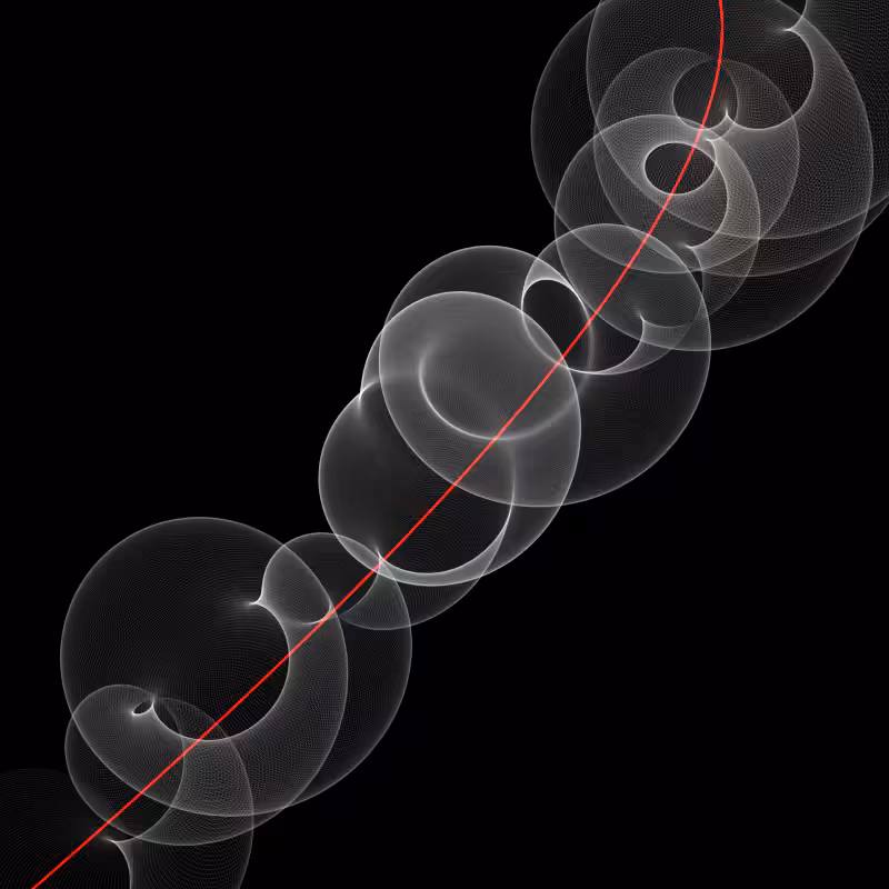 One red line #4