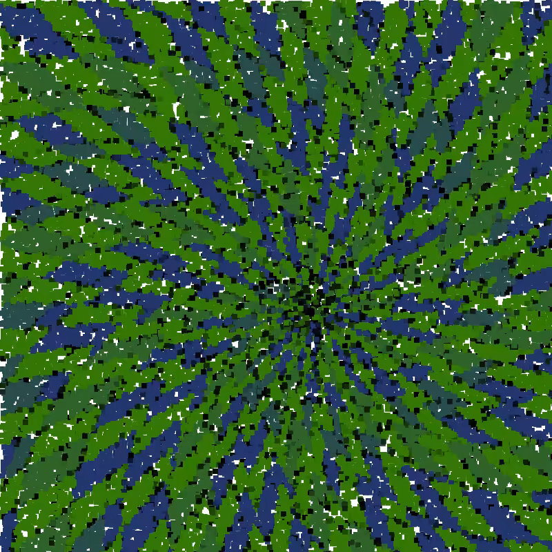 Mosaic or stained glass drops #4