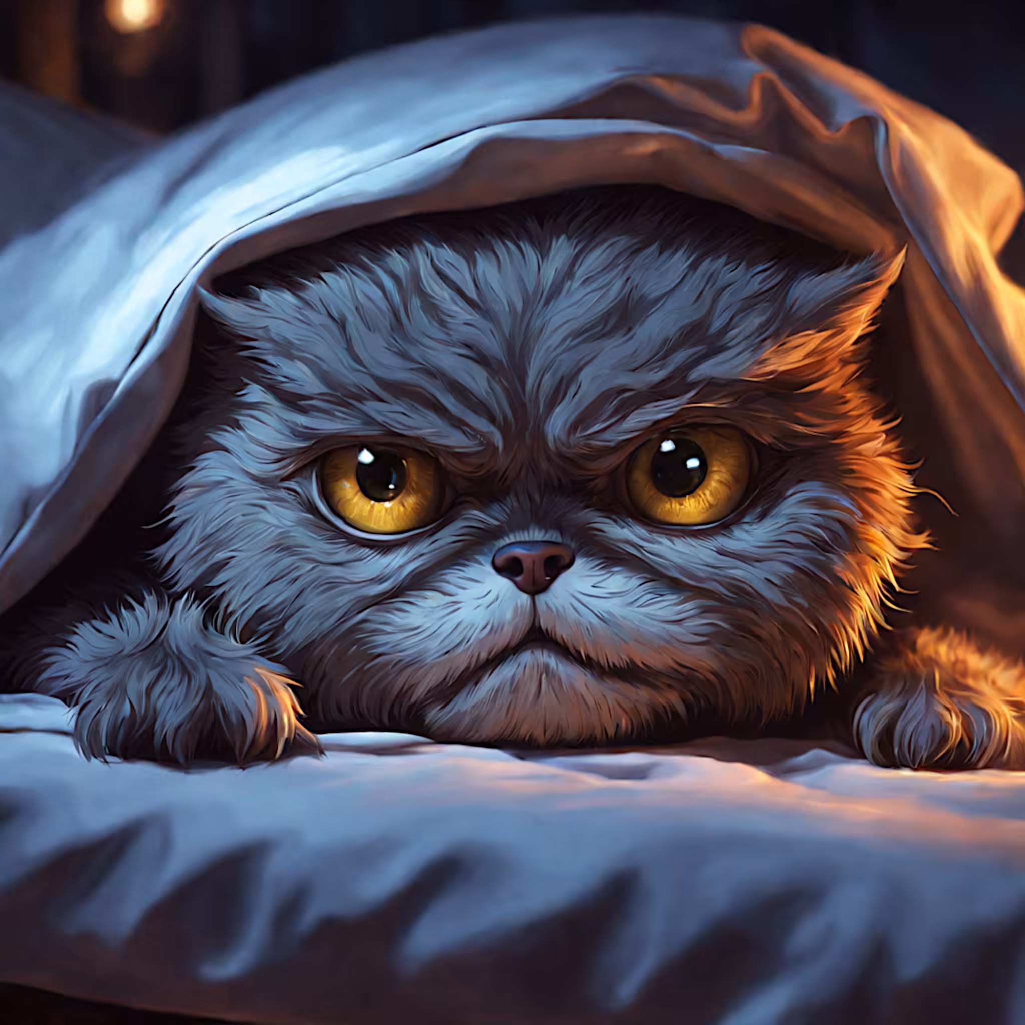 "Grizzlet the Cuddle Grump"