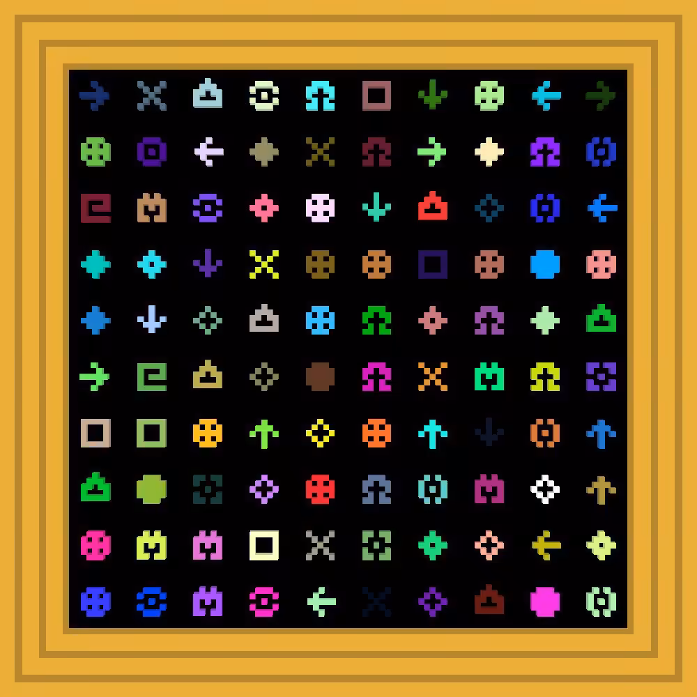 23 :: Procedural Symbols #83/1000