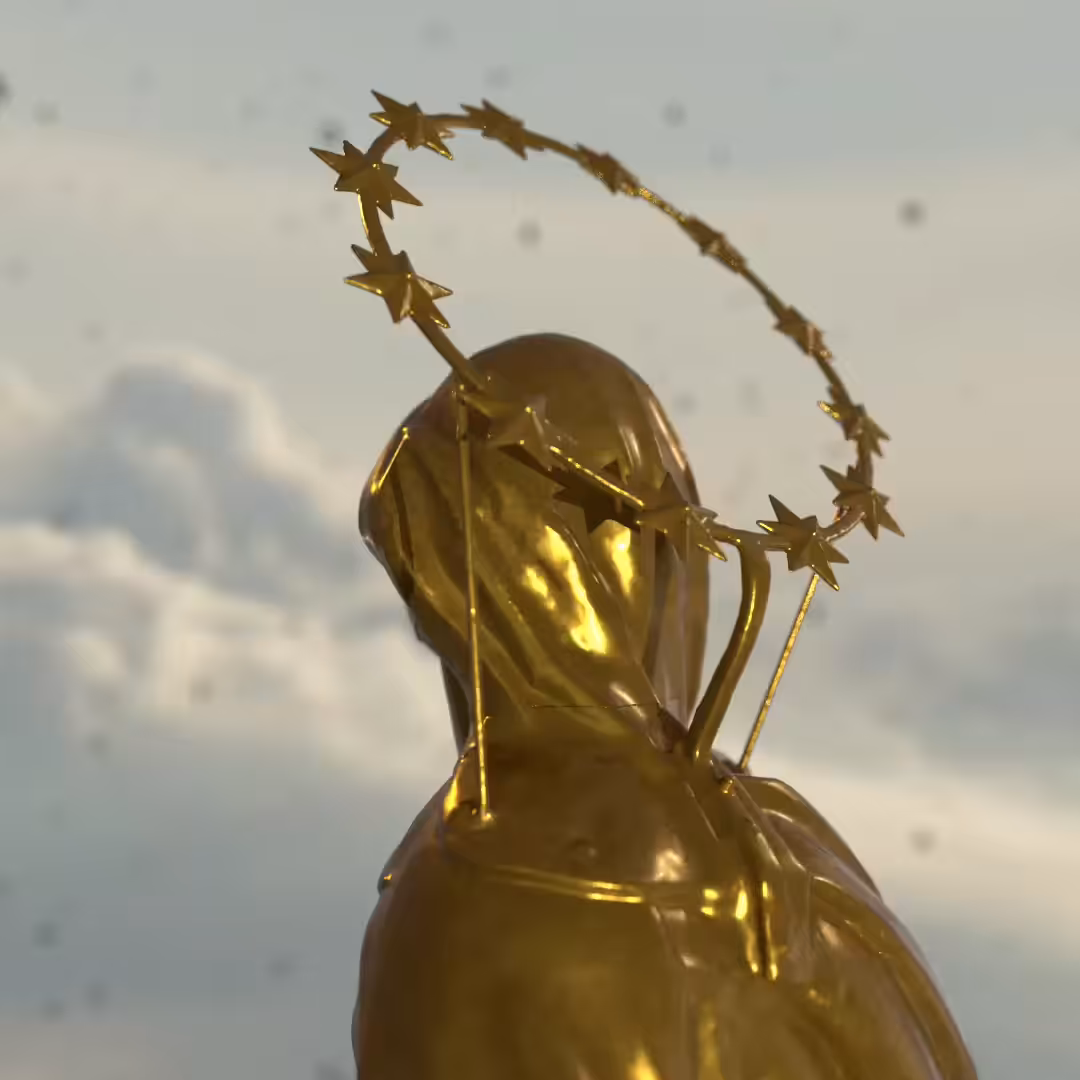 Madonnina Protect Us-Green_01